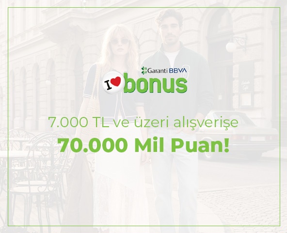 GARANTİ BONUS | 70.000 MİL