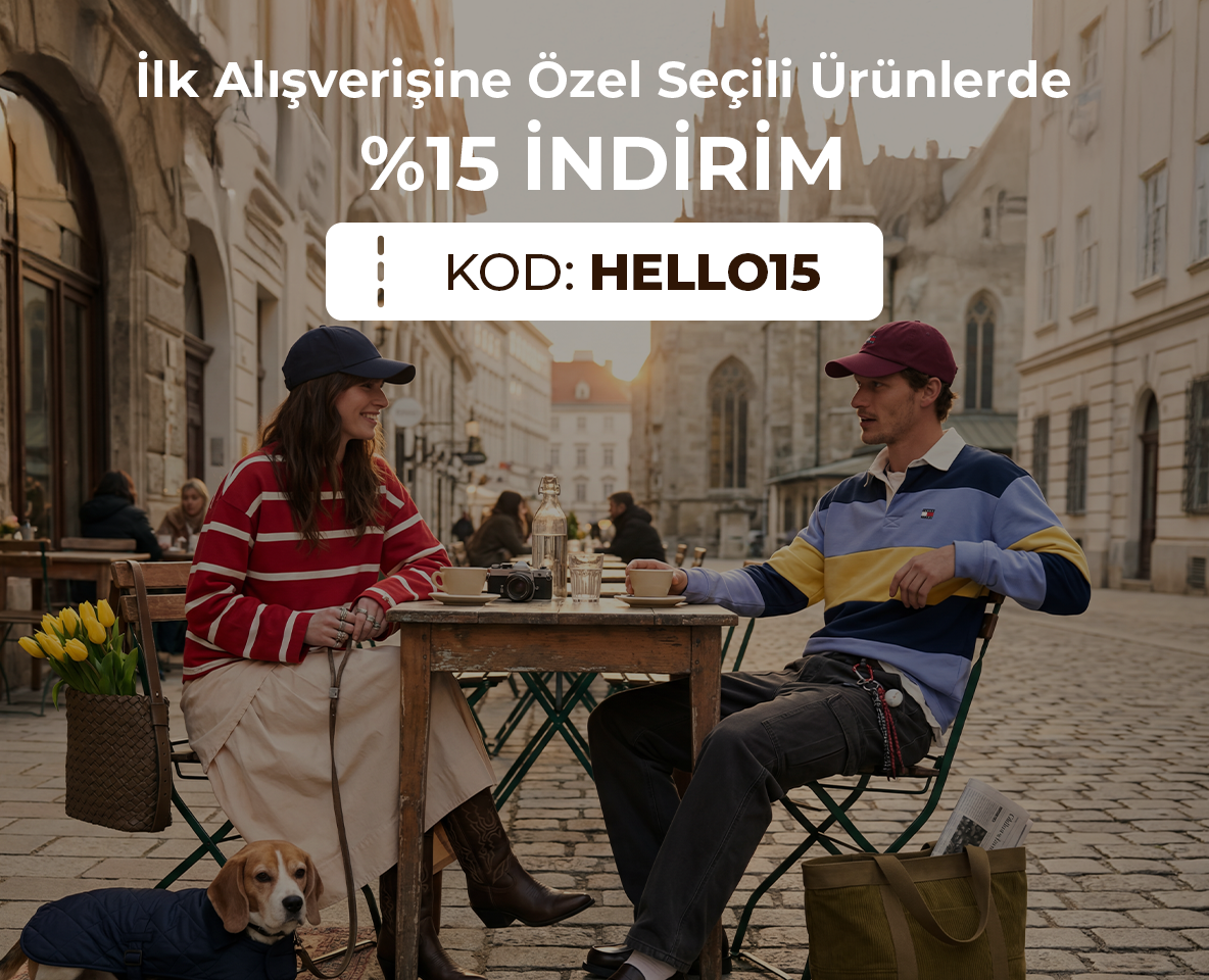 FASHFED YENİ ÜYELİK İNDİRİMİ: HELLO15
