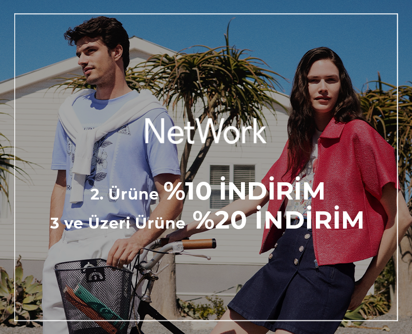 NETWORK | 2 ve Üzerine %10 İndirim, 3 ve Üzeri Ürüne %20 İndirim