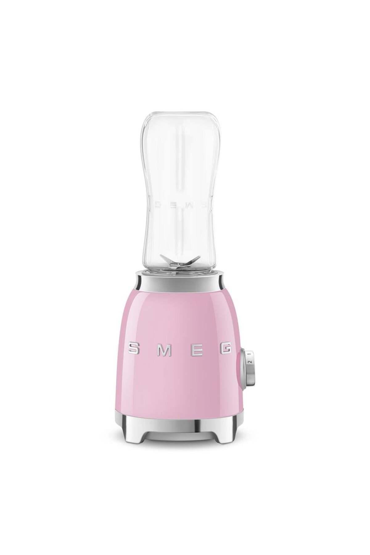 Smeg 50's Style Pembe Kişisel Blender - Double Bottle