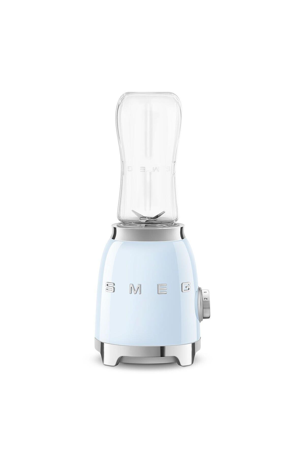Smeg 50's Style Retro Personal Blender Pastel Mavi - Single Bottle