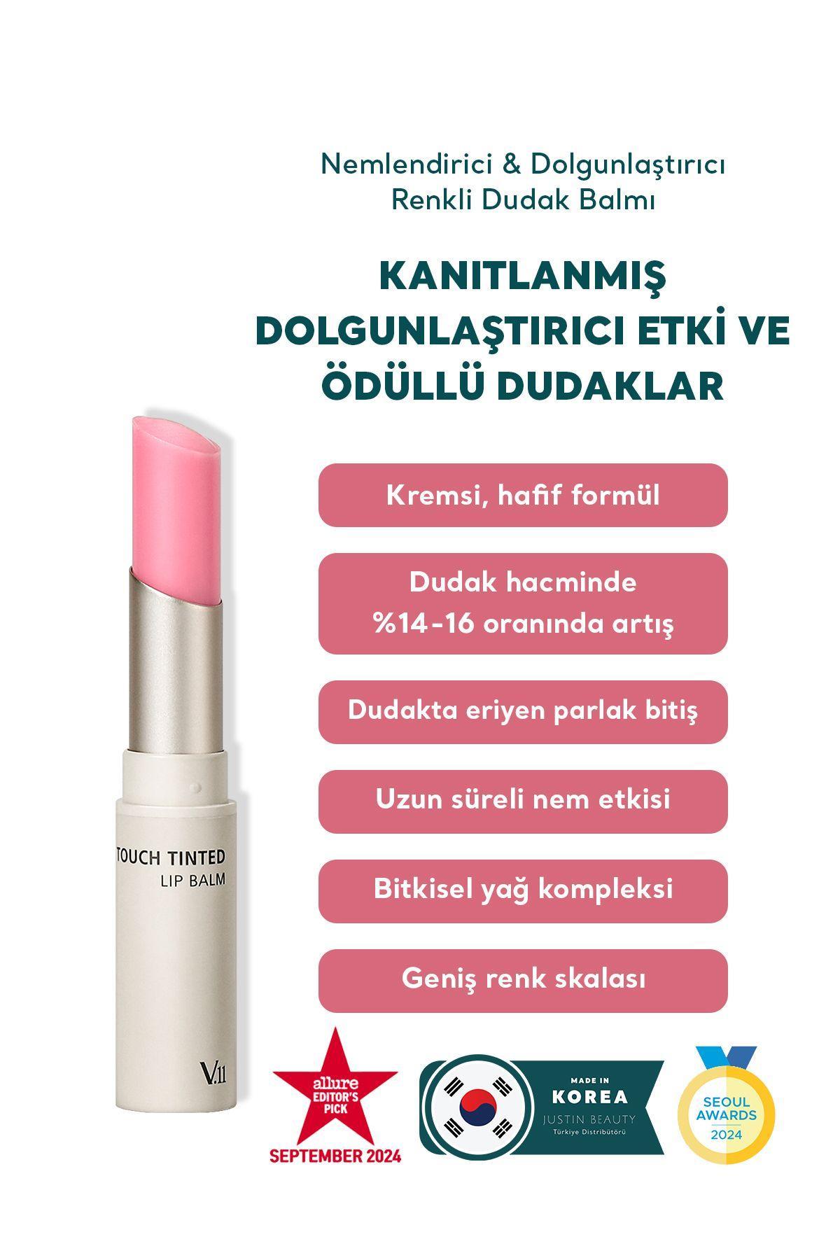 Village 11 Factory Plumpang Color Lip Balm Pure Pink 4g - Nemlendirici & Dolgunlaştırıcı Renkli Dudak Balmı