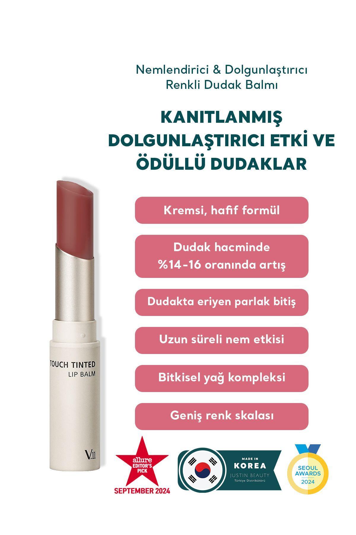 Village 11 Factory Plumpang Color Lip Balm Nude Beige 4g - Nemlendirici & Dolgunlaştırıcı Renkli Dudak Balmı
