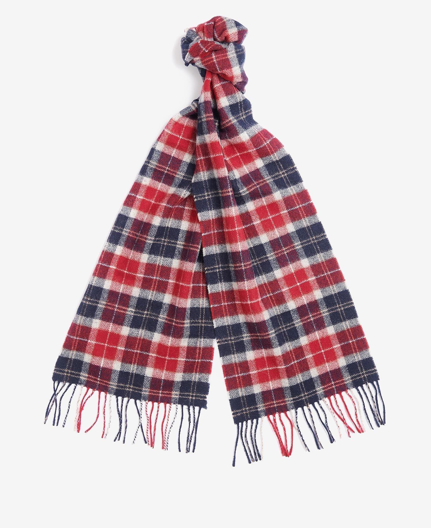 Barbour Unisex Tartan Yün Atkı (%100 Lambswool)