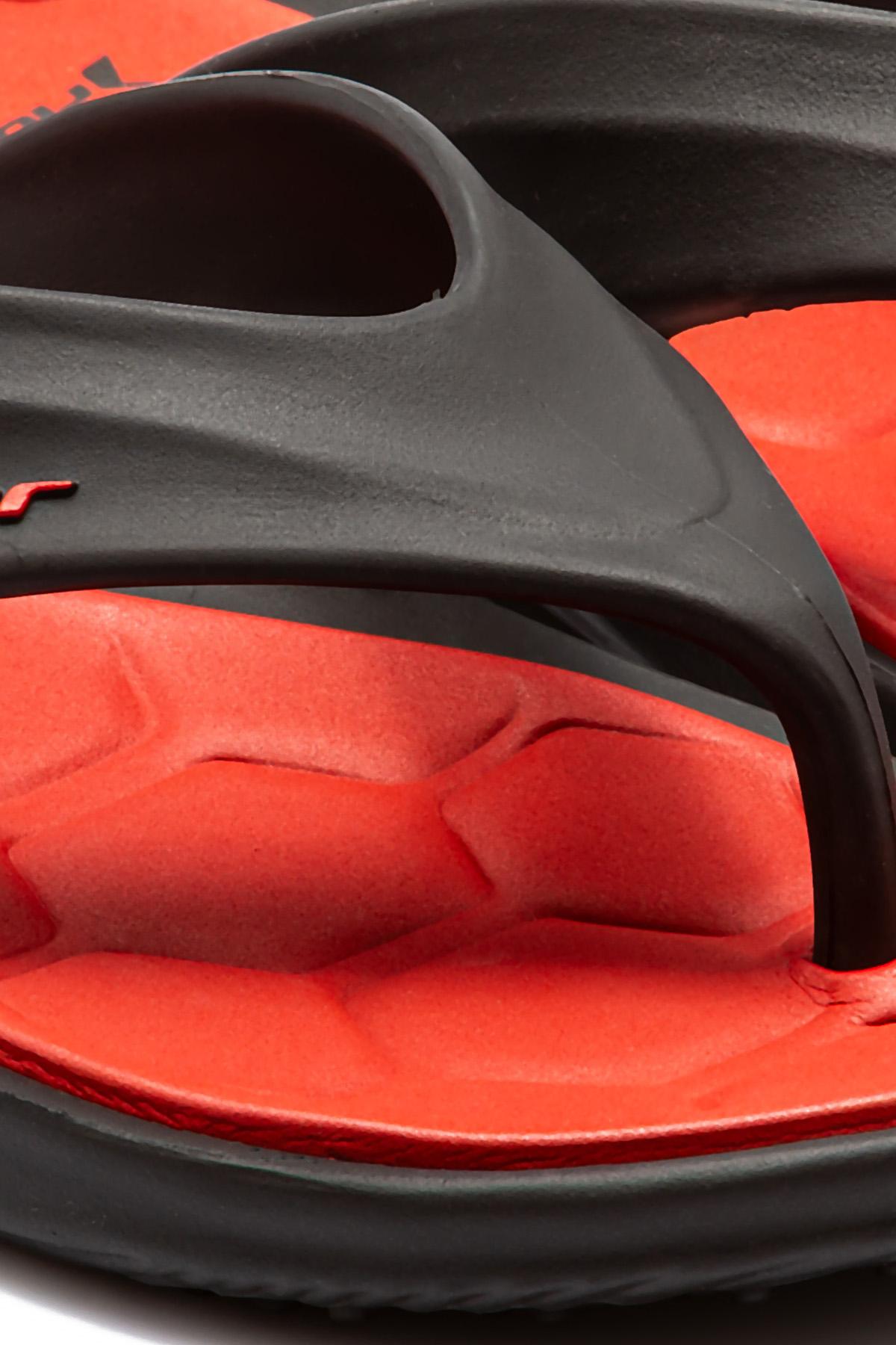 Cape Erkek Parmak Arası Terlik Siyah-Kırmızı 39/46