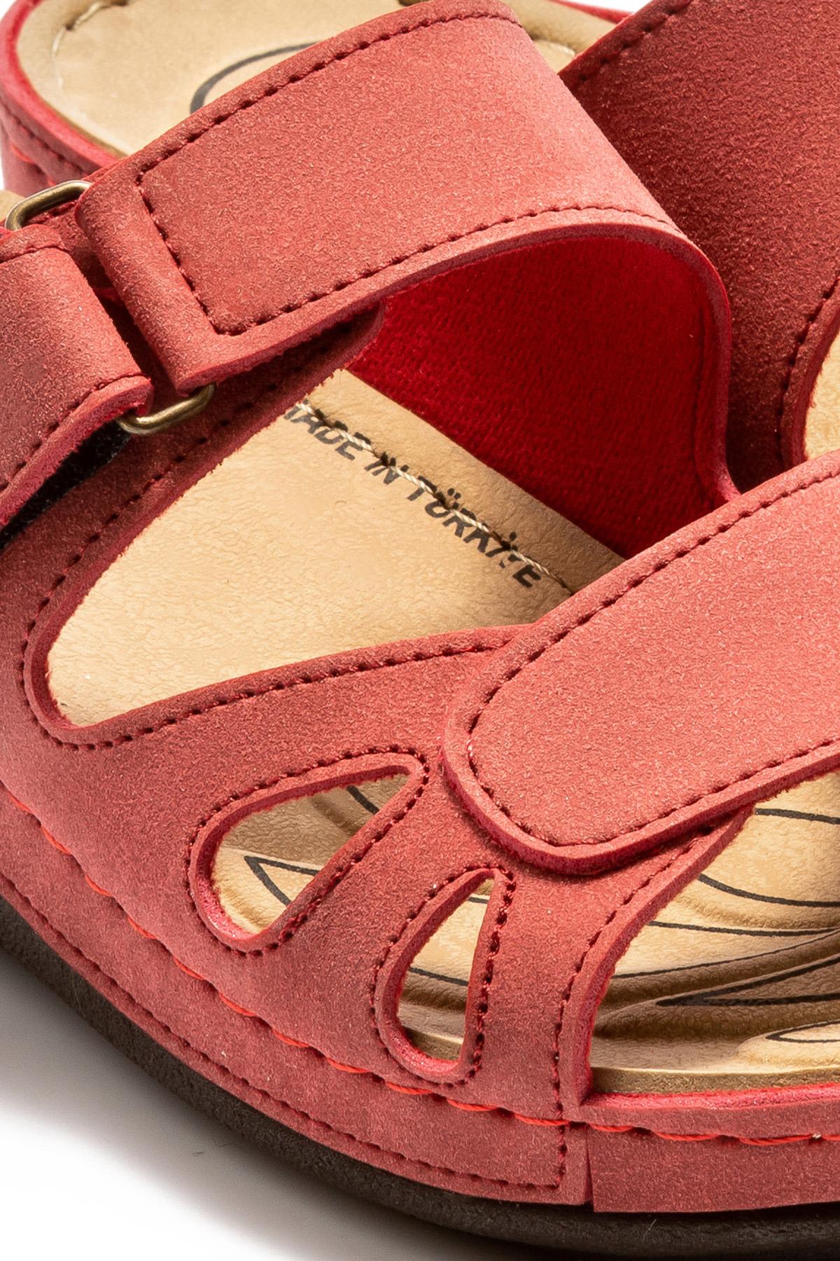 Duru Kadın Terlik Kırmızı 36/40