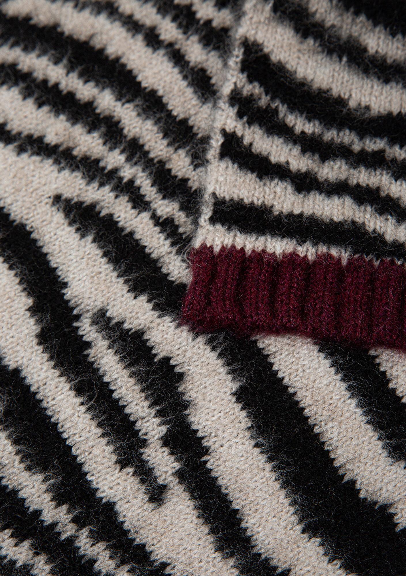 Mavi Zebra Desenli Atkı 1913601-900