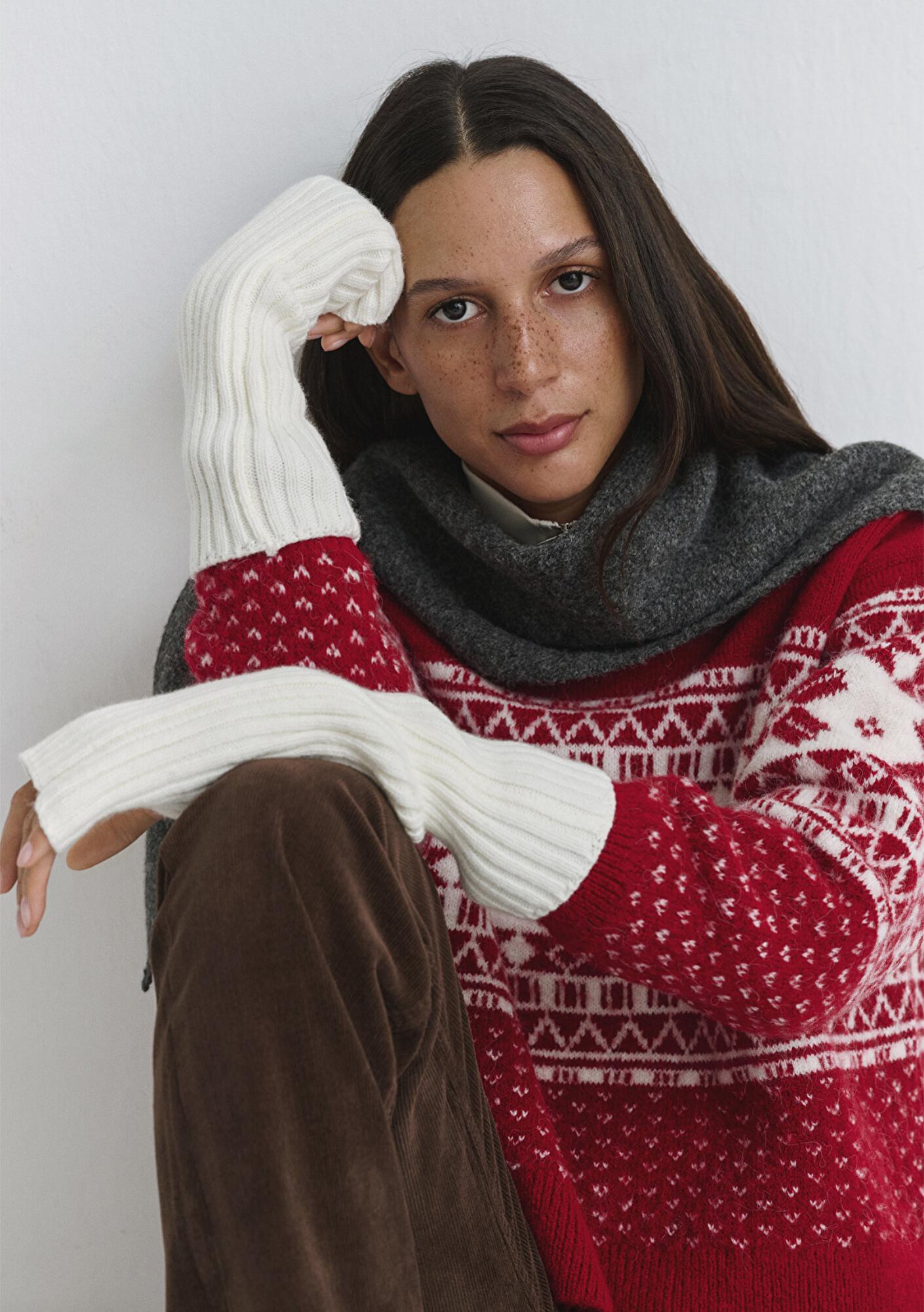 Mavi Ekru Eldiven 1913594-70048