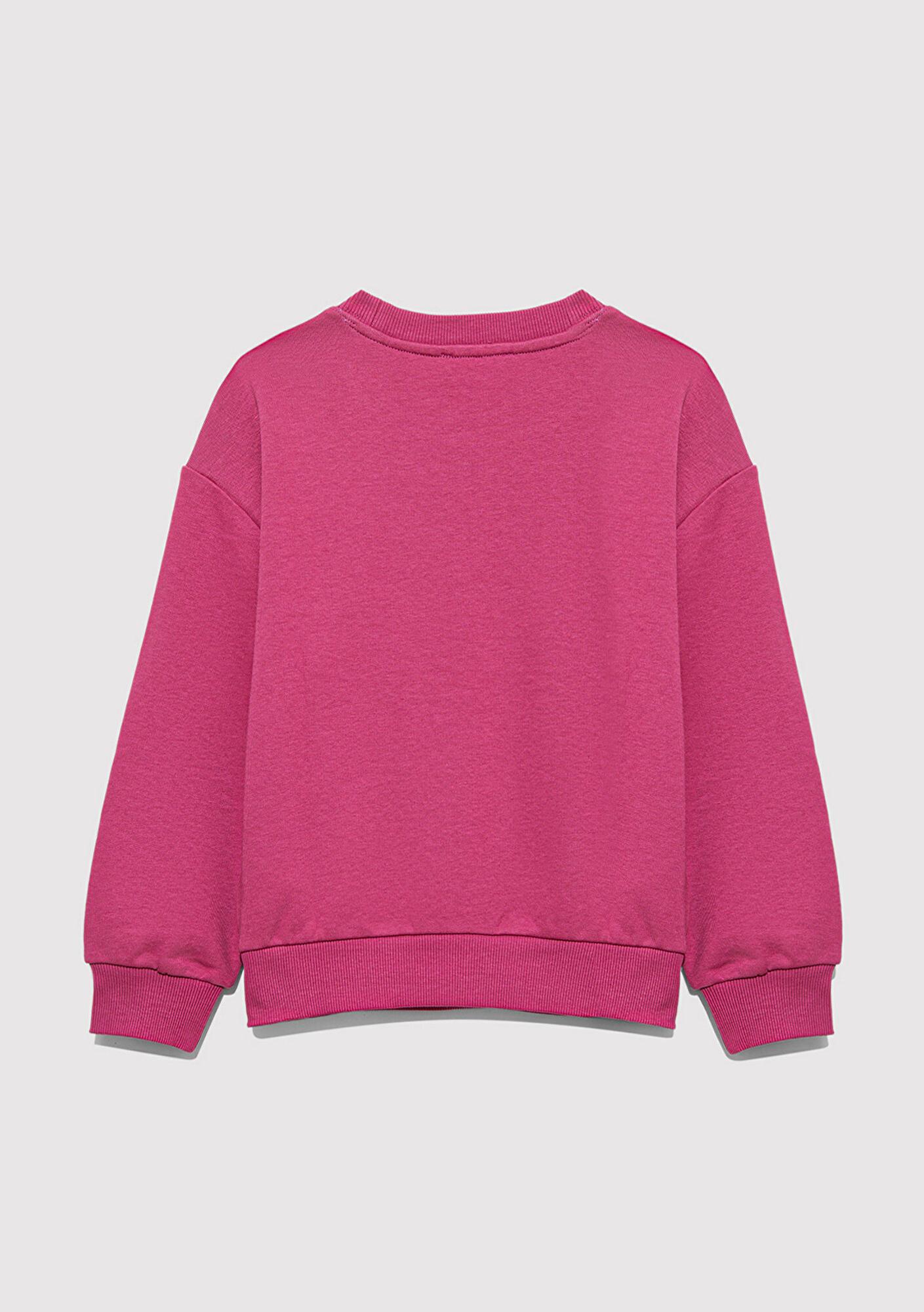 Mavi Mickey Baskılı Pembe Sweatshirt 7S10142-71085