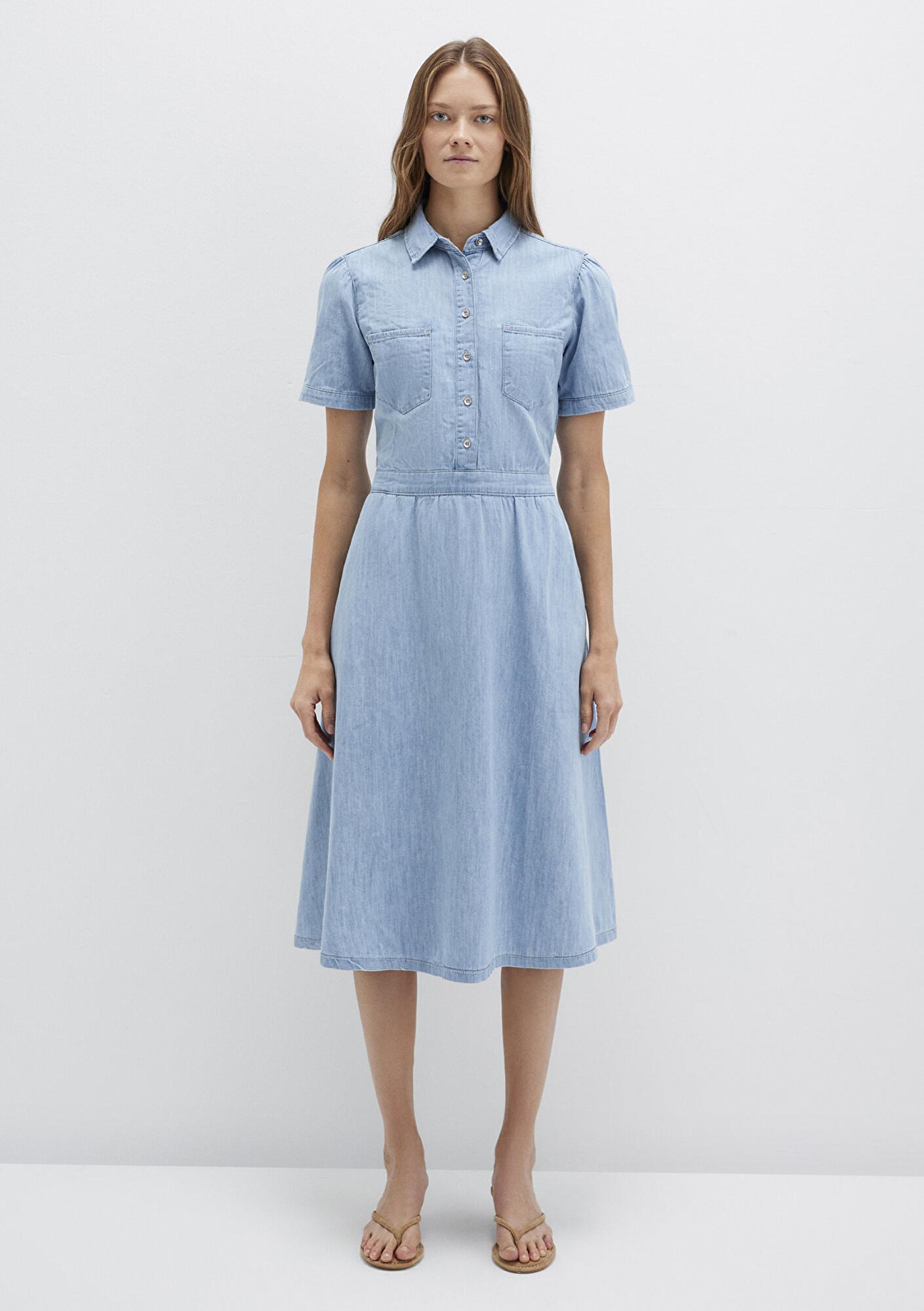 Mavi Marley Açık Mavi Denim Elbise 1310537-89692