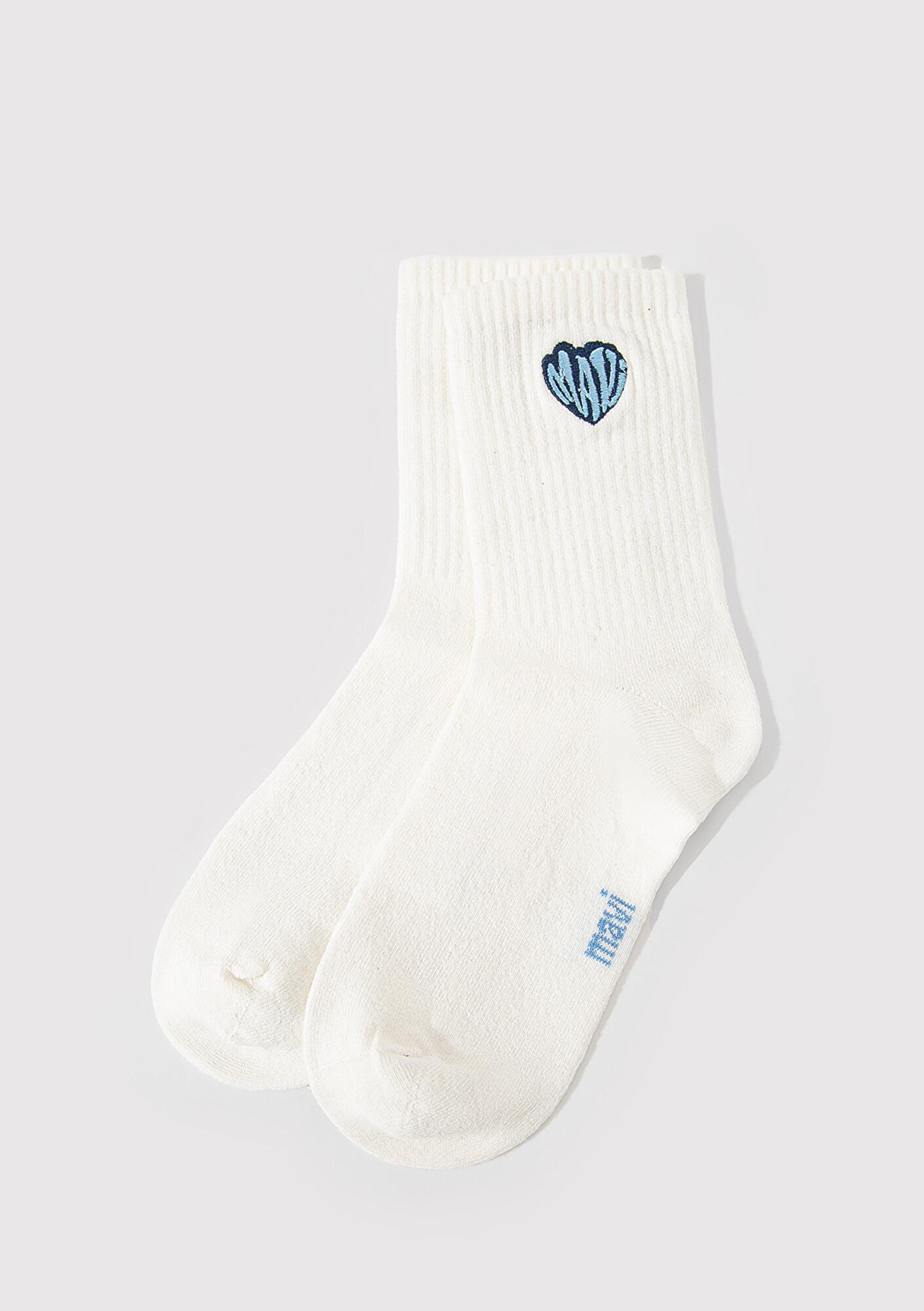 Mavi Mavi Detaylı Soket Çorap 1912721-70053