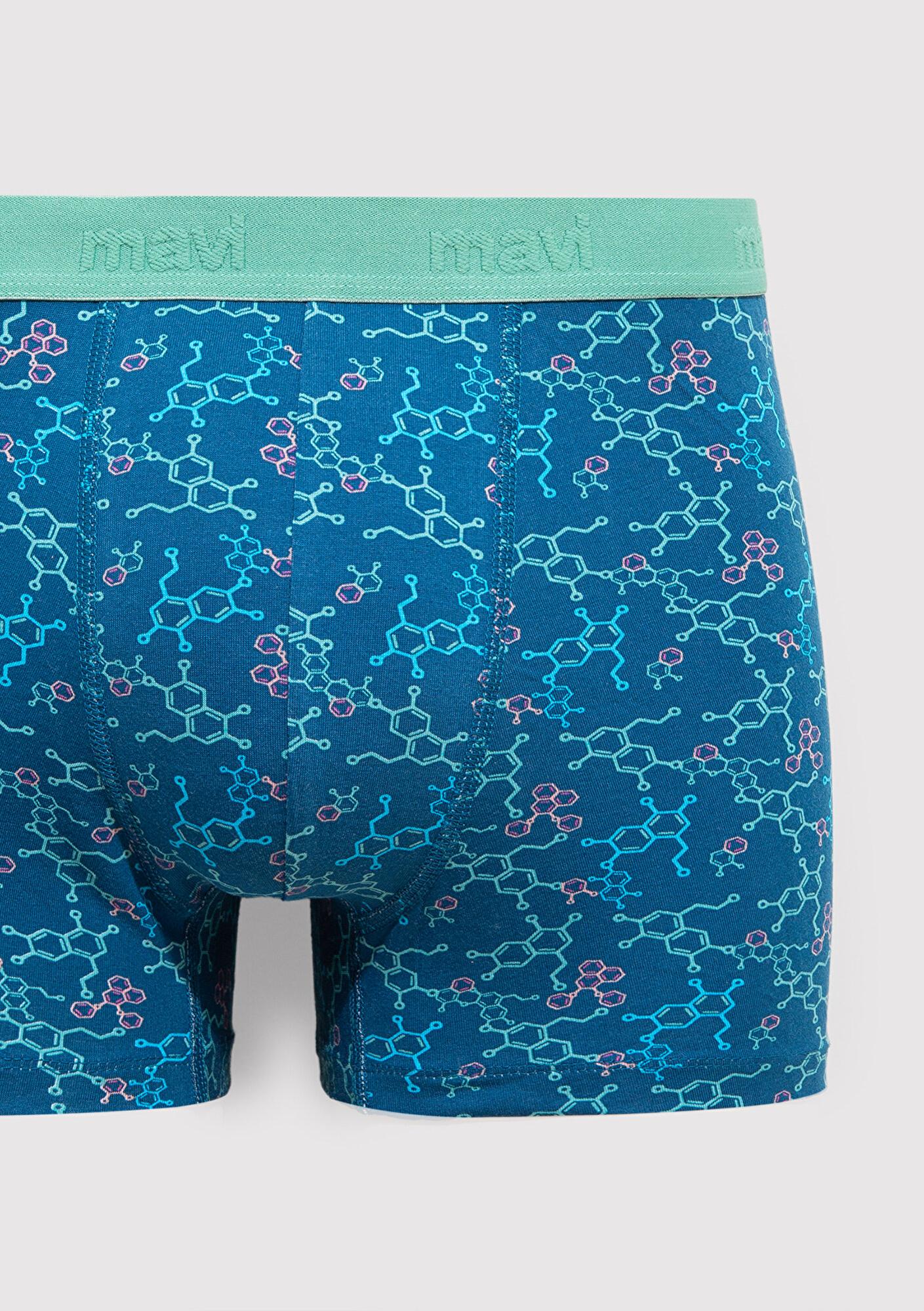 Mavi Baskılı Mavi Boxer 0911636-70861