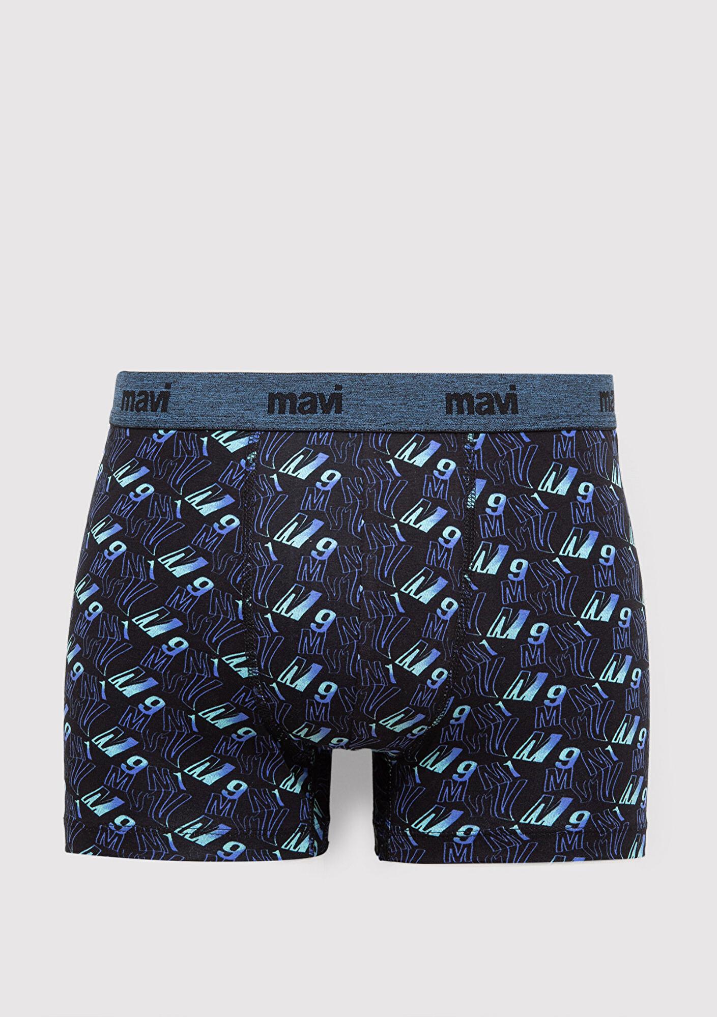 Mavi MV91 Baskılı Lacivert Boxer 0911632-900