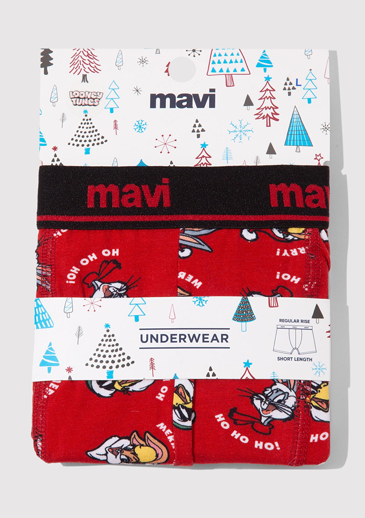 Mavi Yılbaşı Temalı Bugs Bunny Boxer 0910589-32421