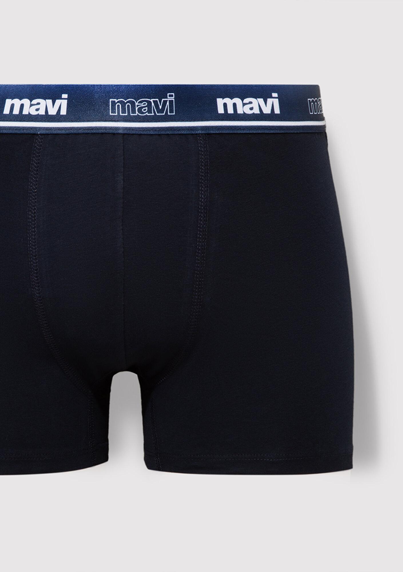 Mavi Lacivert Basic Boxer 092453-33648