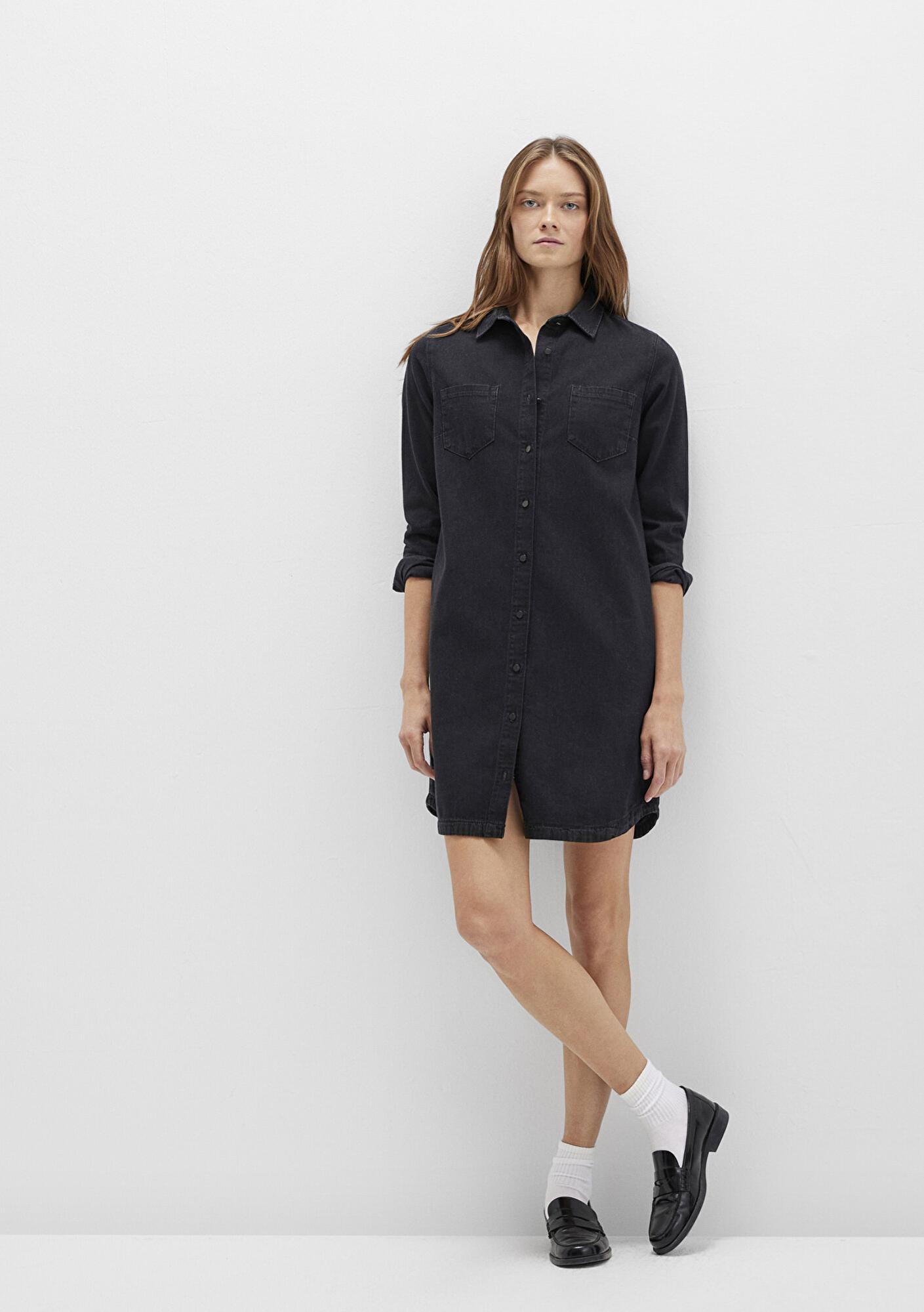 Mavi Liz Everyday Antrasit Jean Elbise 130656-34926