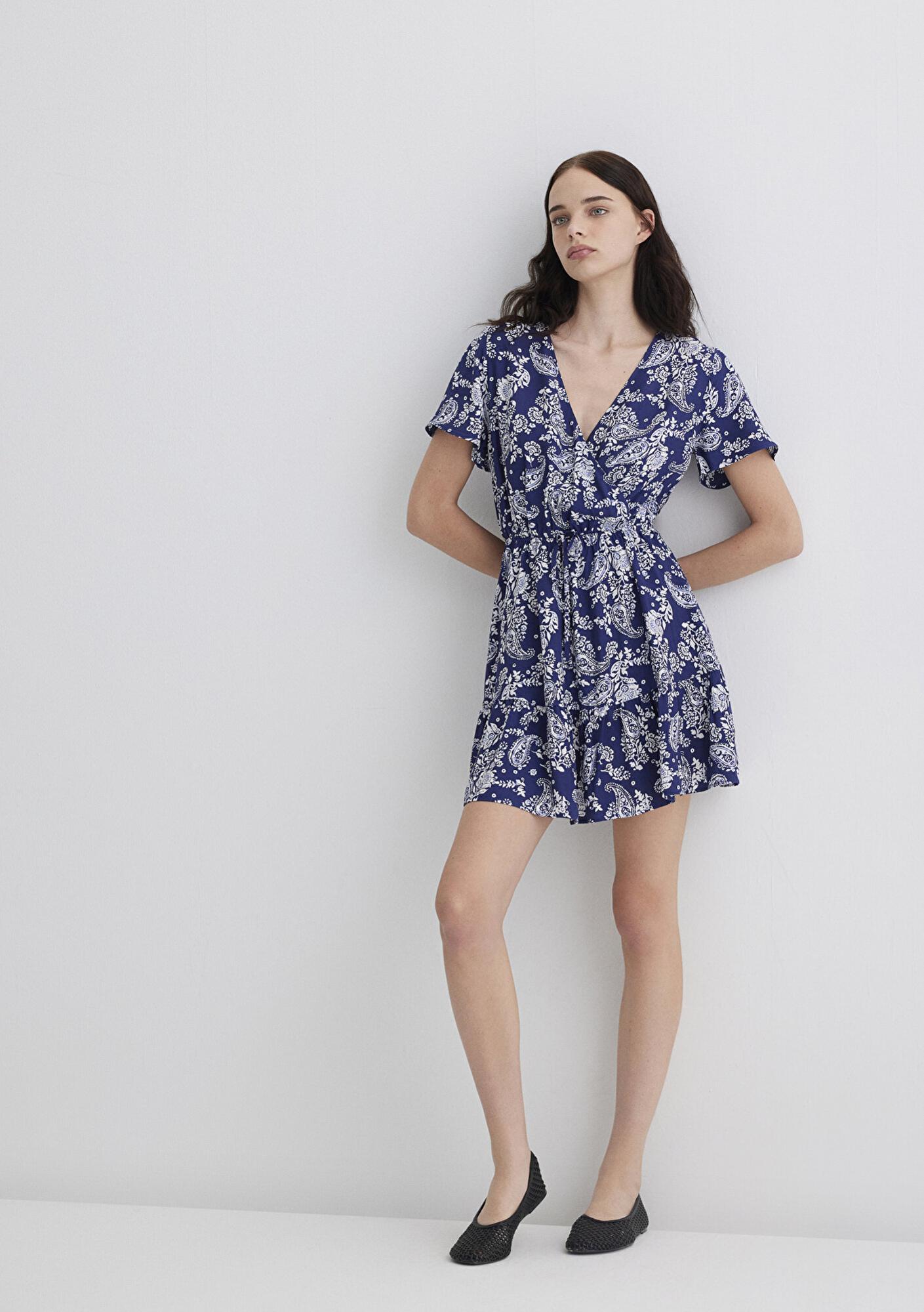 Mavi Lacivert Elbise 1310678-90789