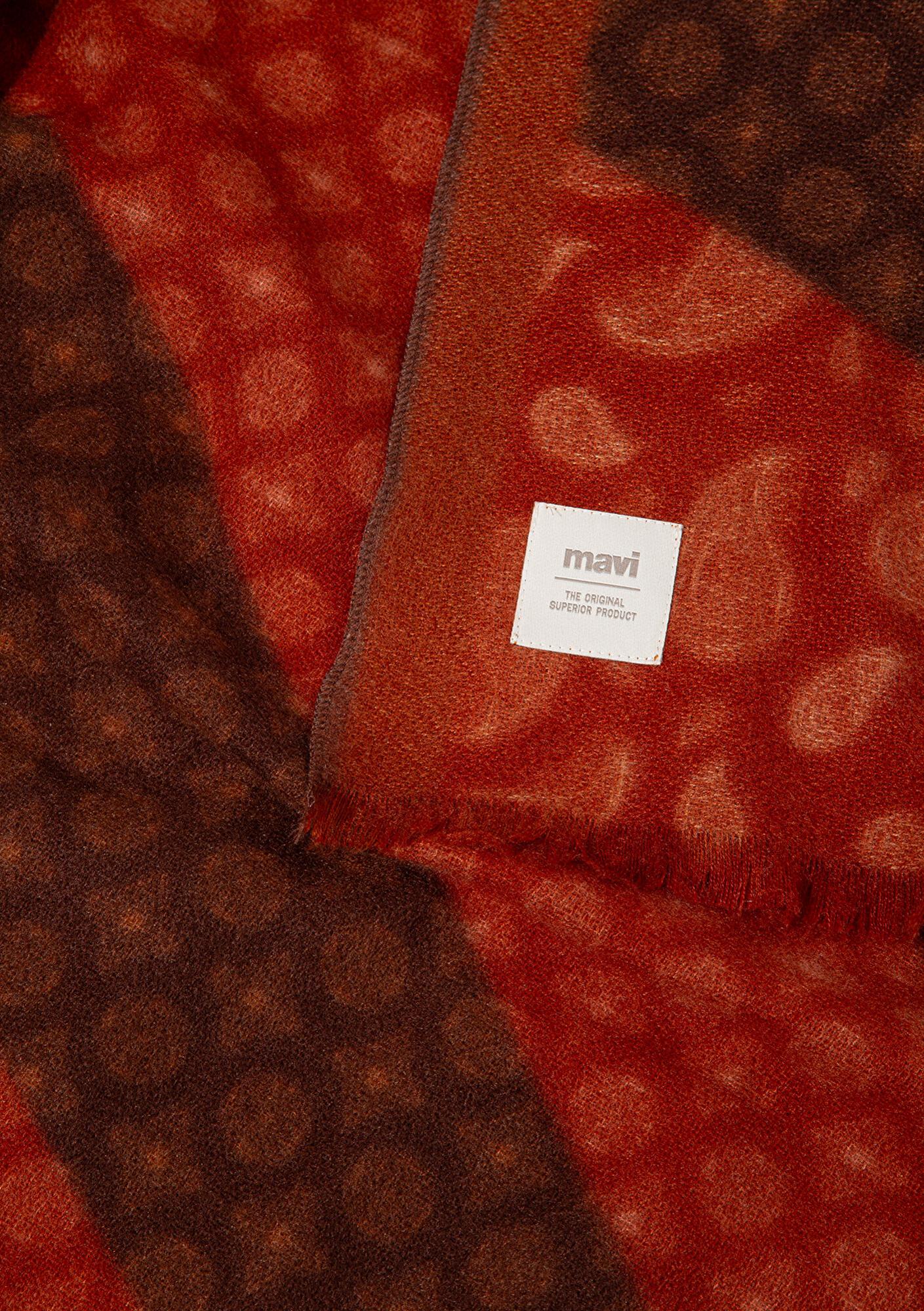 Mavi Baskılı Atkı 1913721-25818