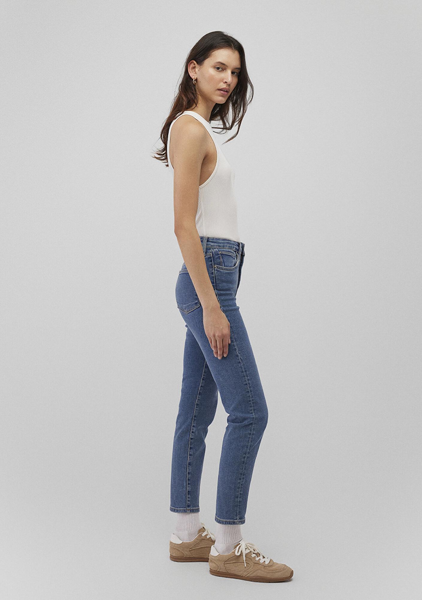 Mavi Cindy Gold Shape Koyu Mavi Jean Pantolon 100277-87897