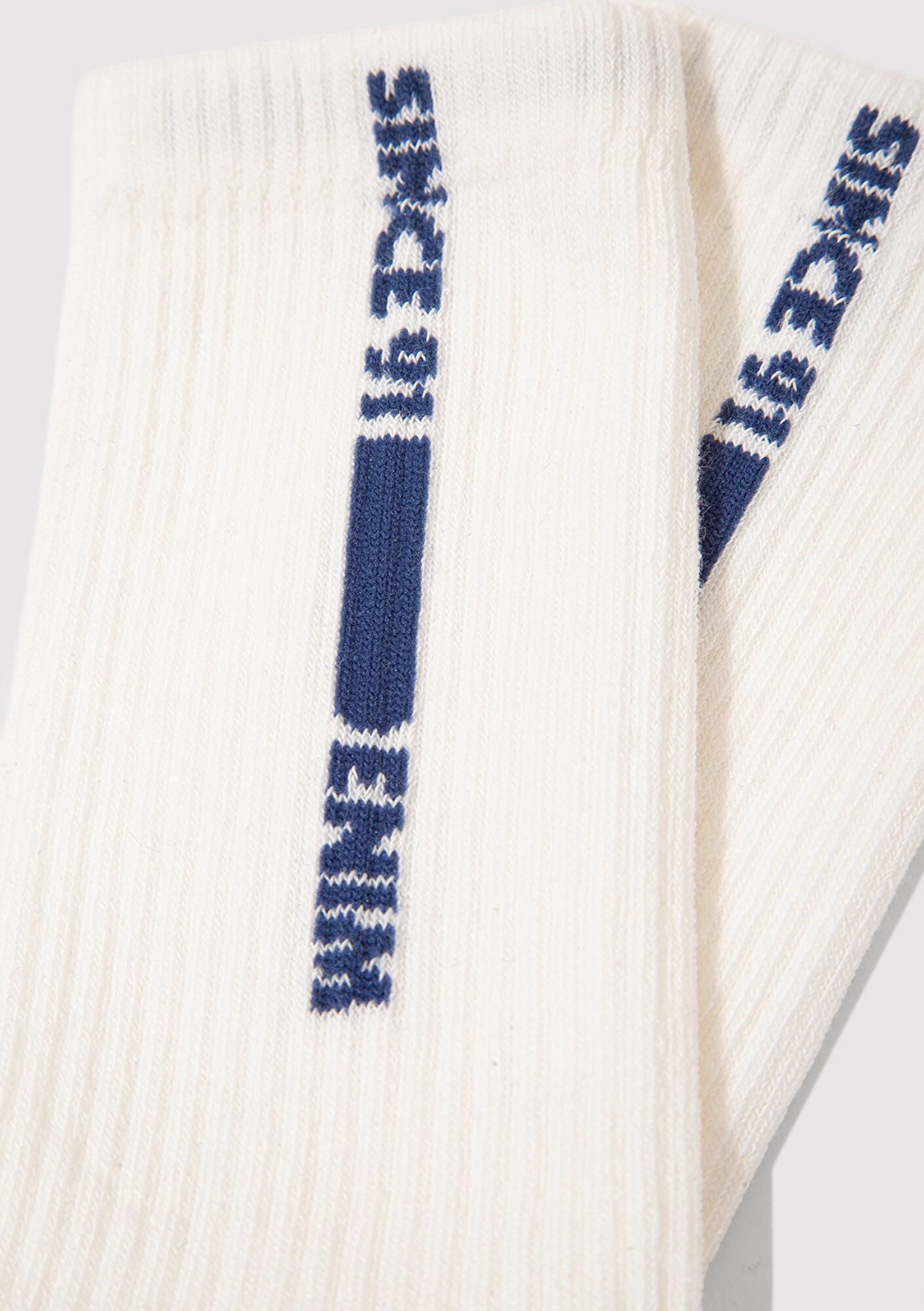 Mavi Ekru Soket Çorap 0911971-620