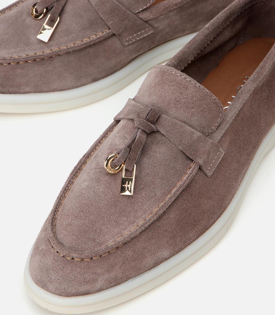 Kadın Deri Vizon Loafer