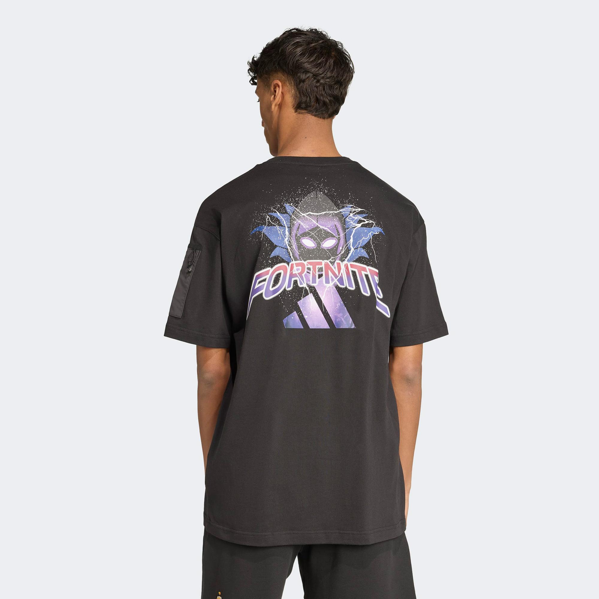 adidas x Fortnite Erkek Siyah T-Shirt