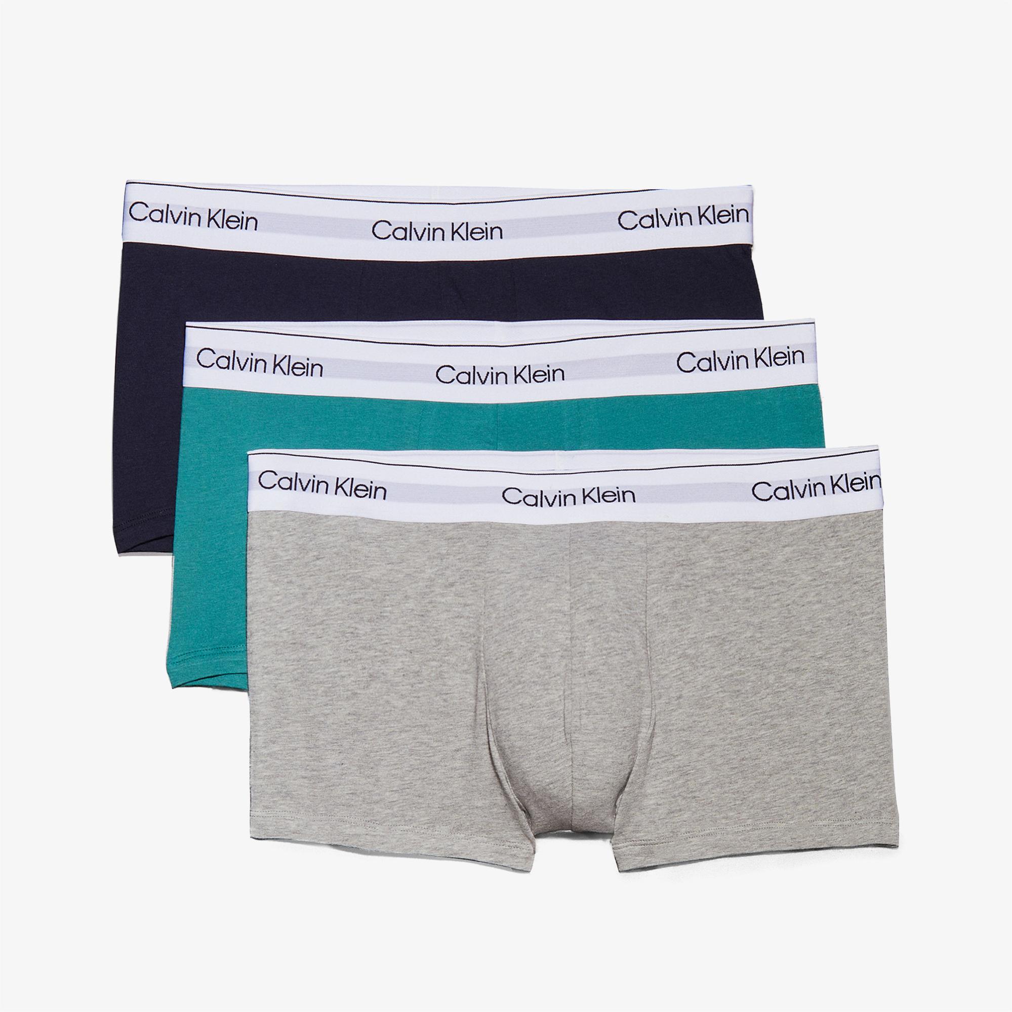 Calvin Klein Low Rise Trunk 3'lü Erkek Renkli Boxer