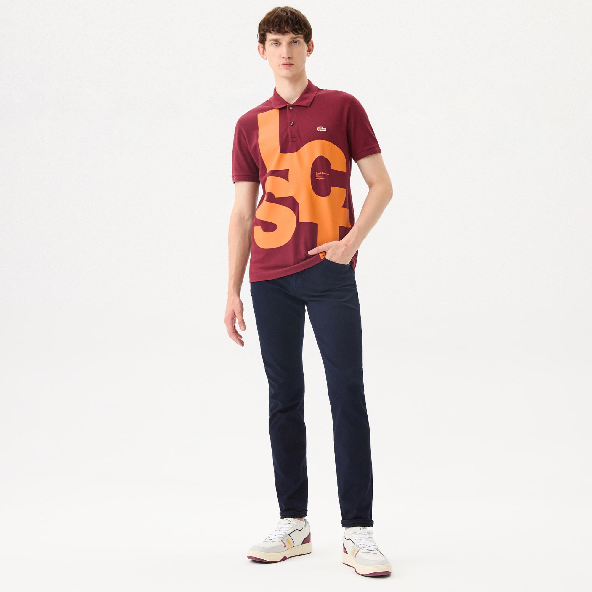 Lacoste Erkek Slim Fit Lacivert Jean Pantolon