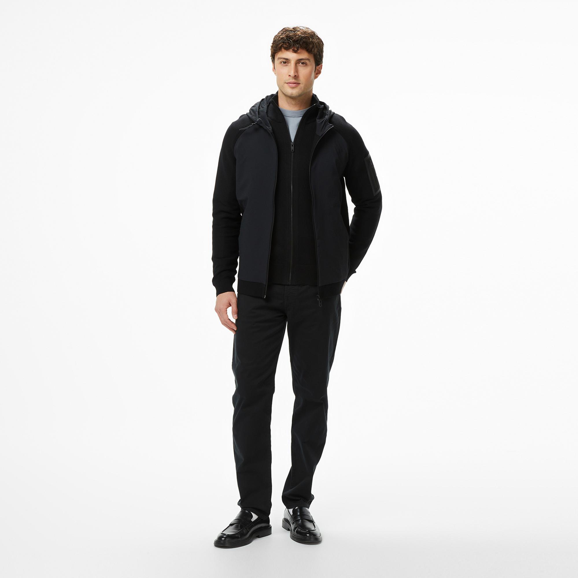 Boss Urban Commuter Erkek Siyah Triko