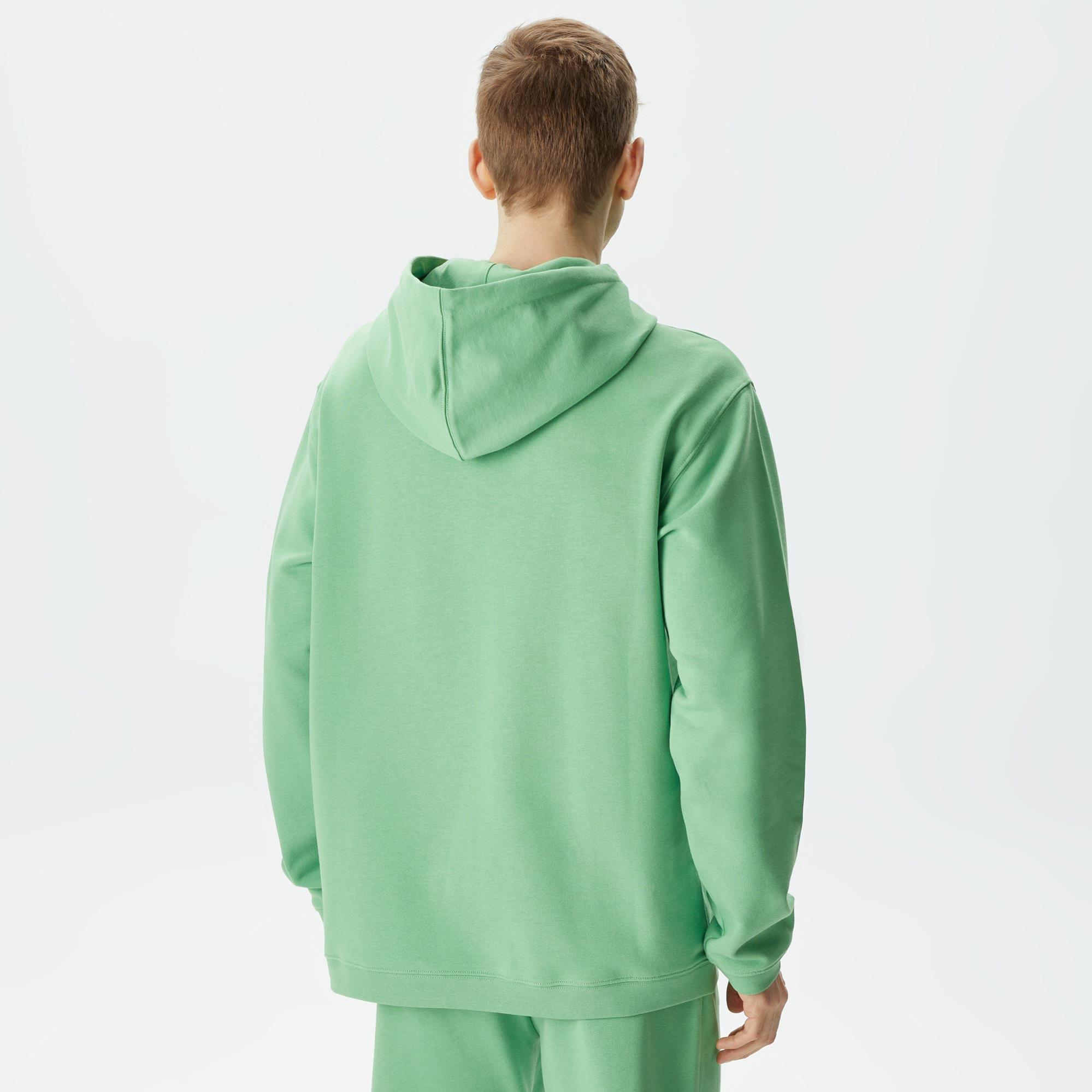 Les Benjamins Essential 305 Erkek Yeşil Hoodie