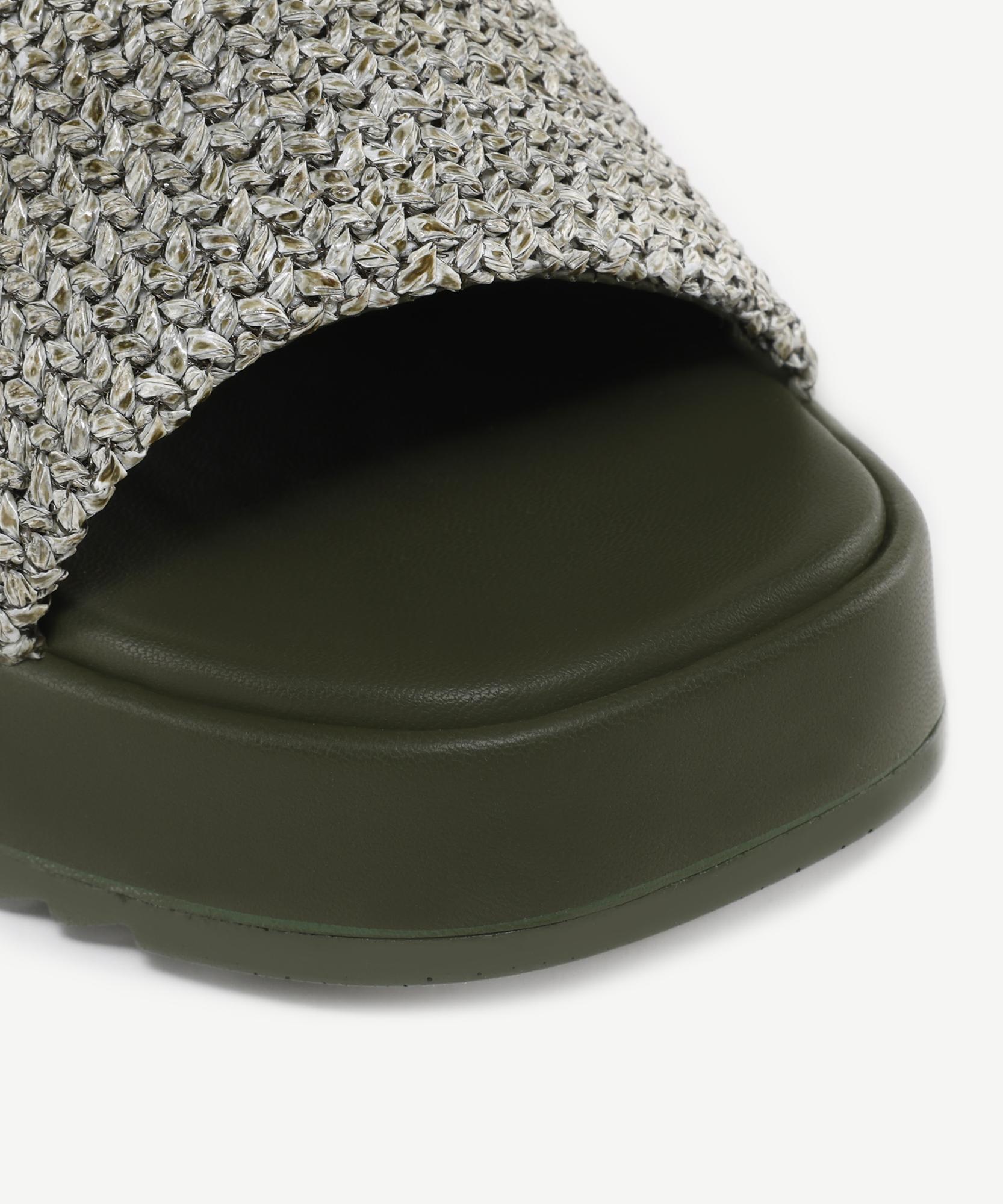 YARGICI Hasır Dolgu Terlik