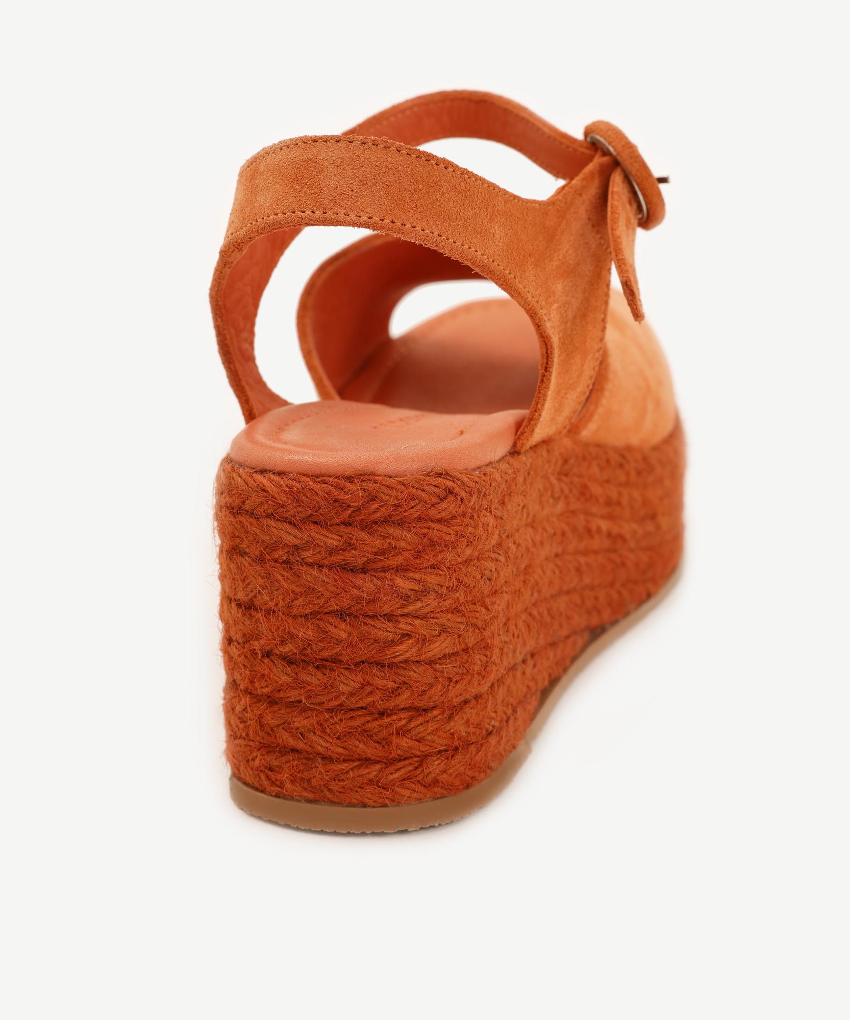 YARGICI Platform Taban Deri Espadril