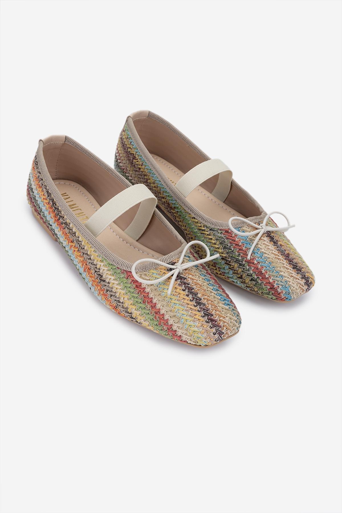 Valmenti Kadın Deri & Tekstil Multi Babet Ayakkabı