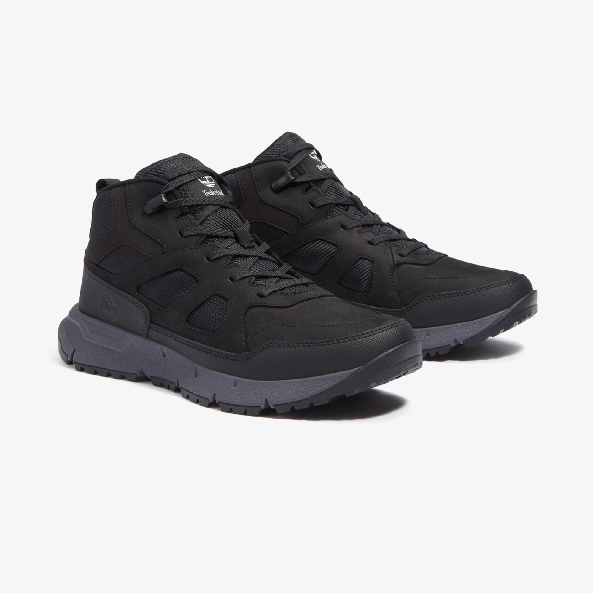 Timberland Voyager Valley Mid Lace Erkek Siyah Bot