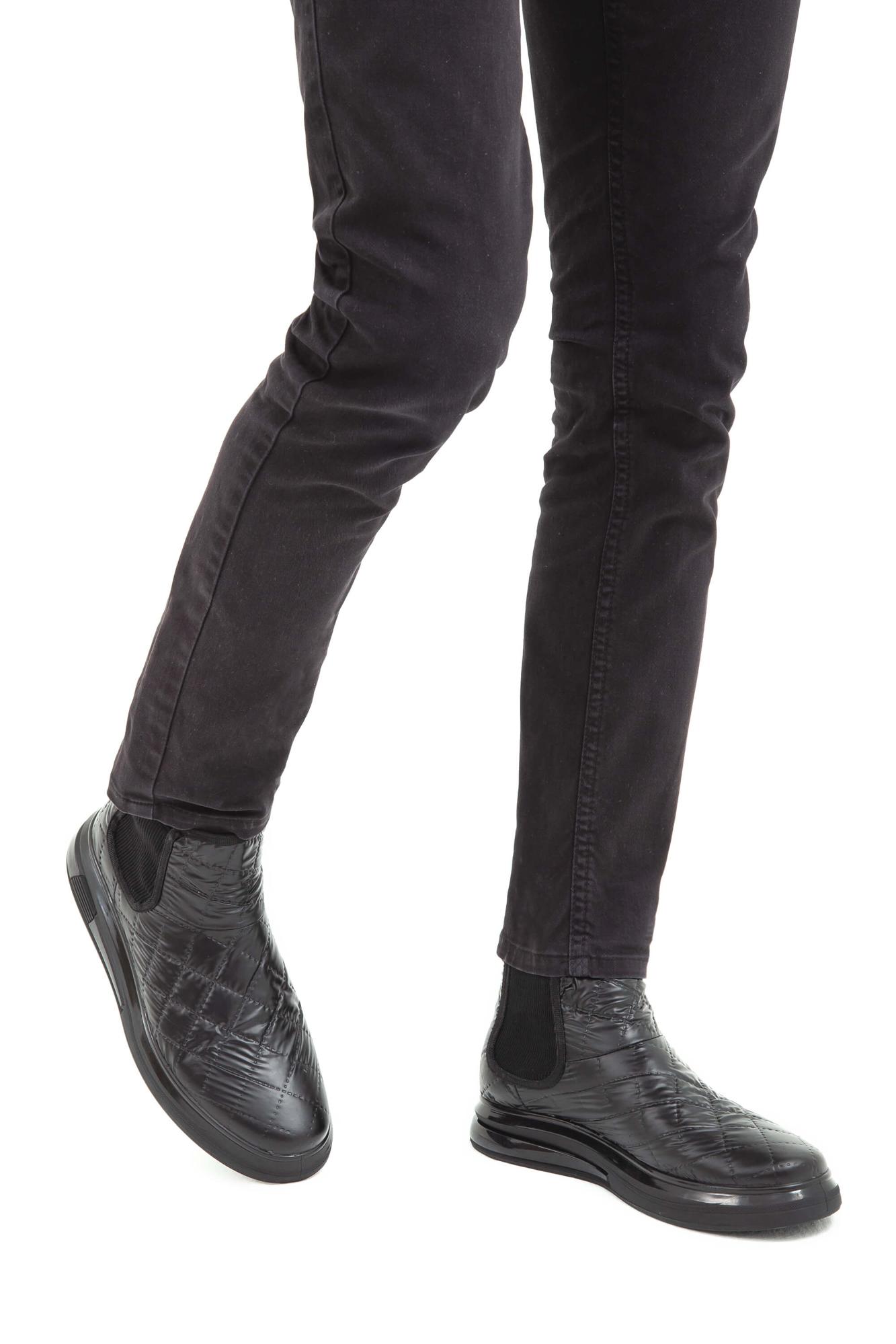 Tamer Tanca Erkek Vegan Siyah Casual Bot