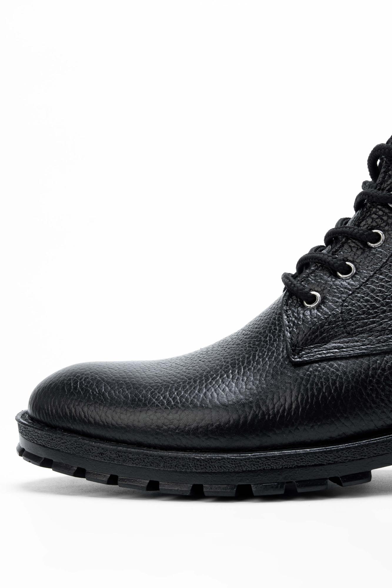 Tamer Tanca Erkek Hakiki Deri Siyah Casual Bot