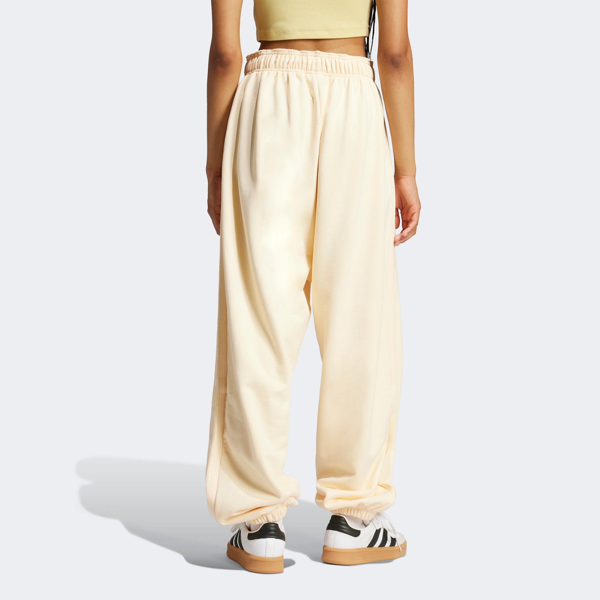 adidas Premium Essentials French Terry Kadın Bej Eşofman Altı