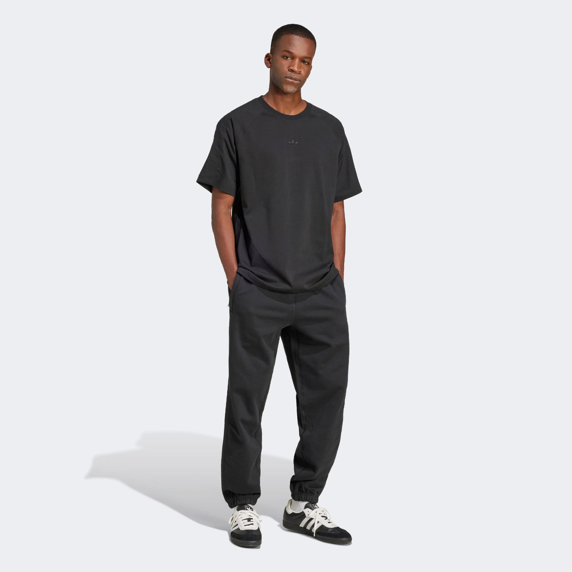 adidas Premium Essentials Erkek Siyah Loose Fit T-Shirt