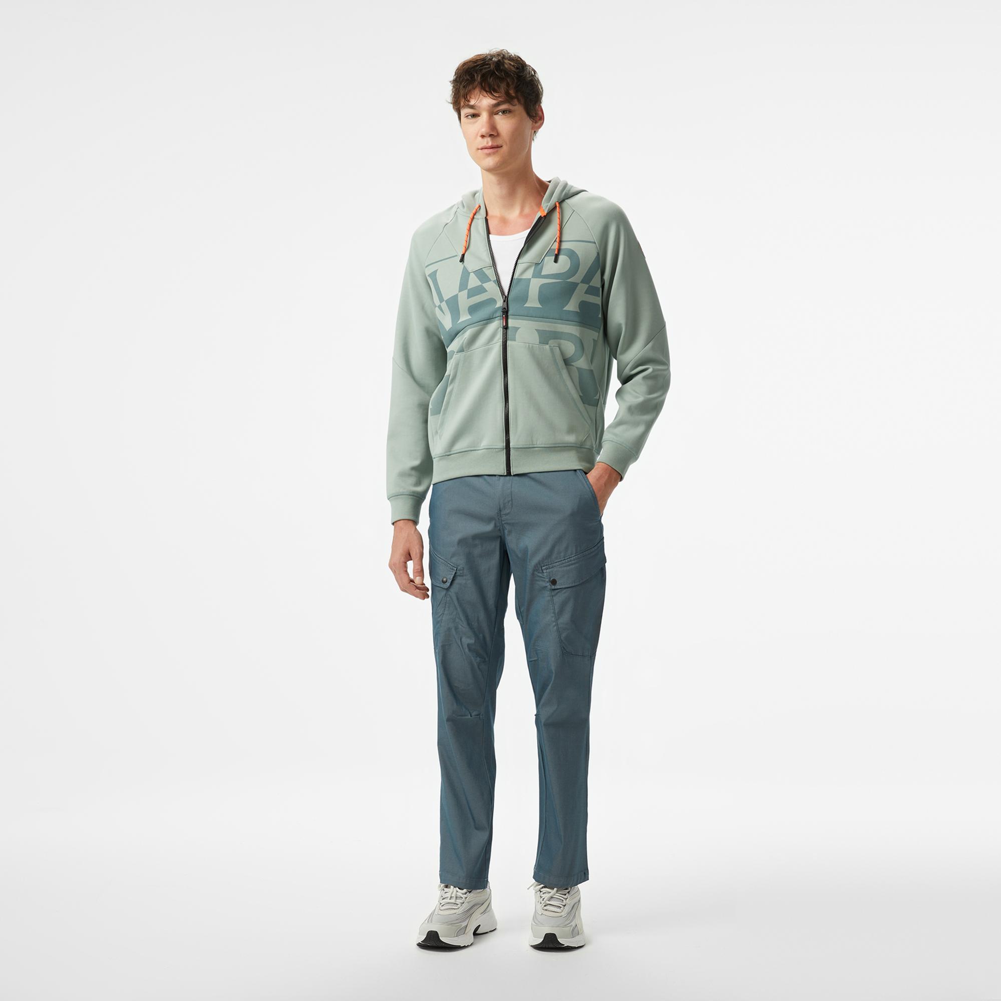 Napapijri B-Anghiari Fzh Erkek Yeşil Sweatshirt