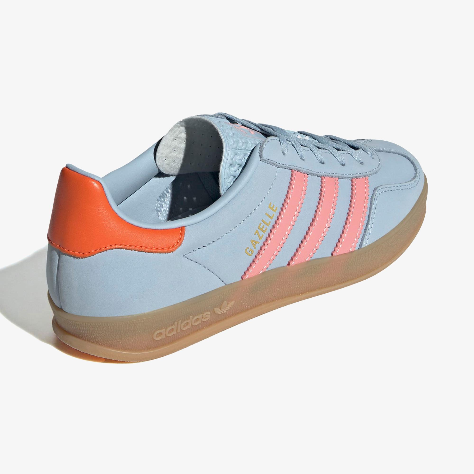 adidas Gazelle Indoor Kadın Mavi Spor Ayakkabı