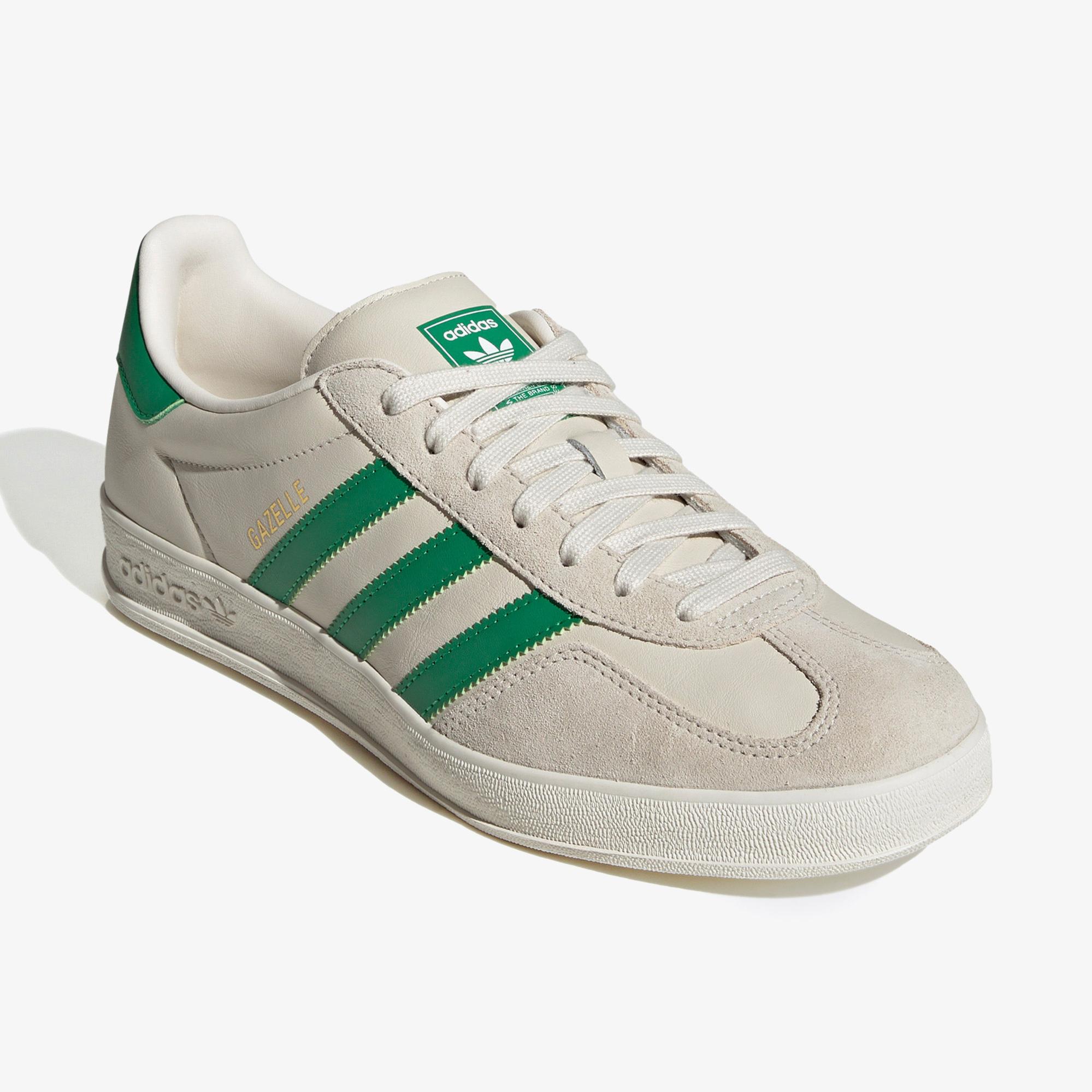adidas Gazelle Indoor Erkek Bej/Yeşil Spor Ayakkabı