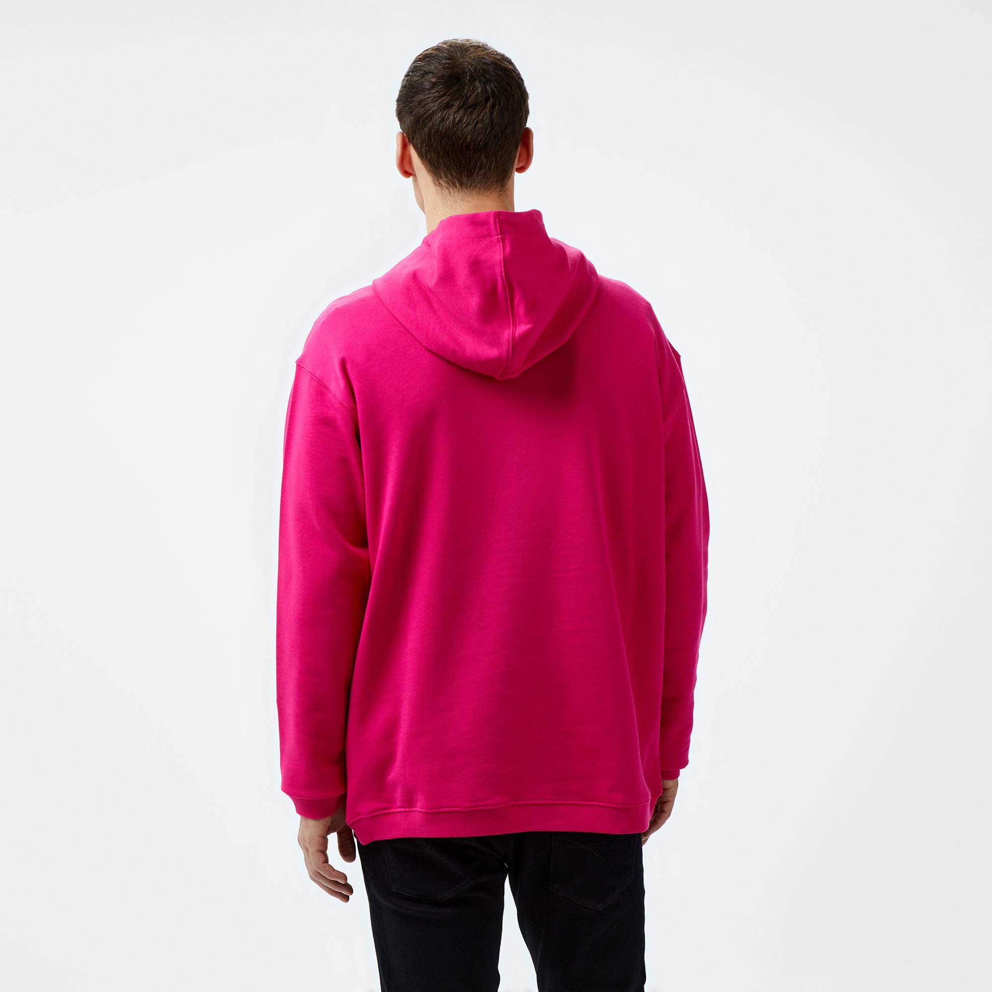 Les Benjamins 704 Unisex Pembe Hoodie