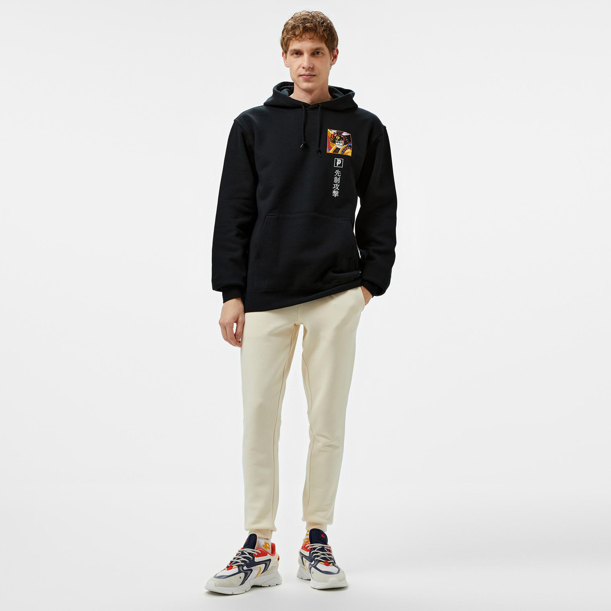 Primitive In Peace Hood Erkek Siyah Hoodie