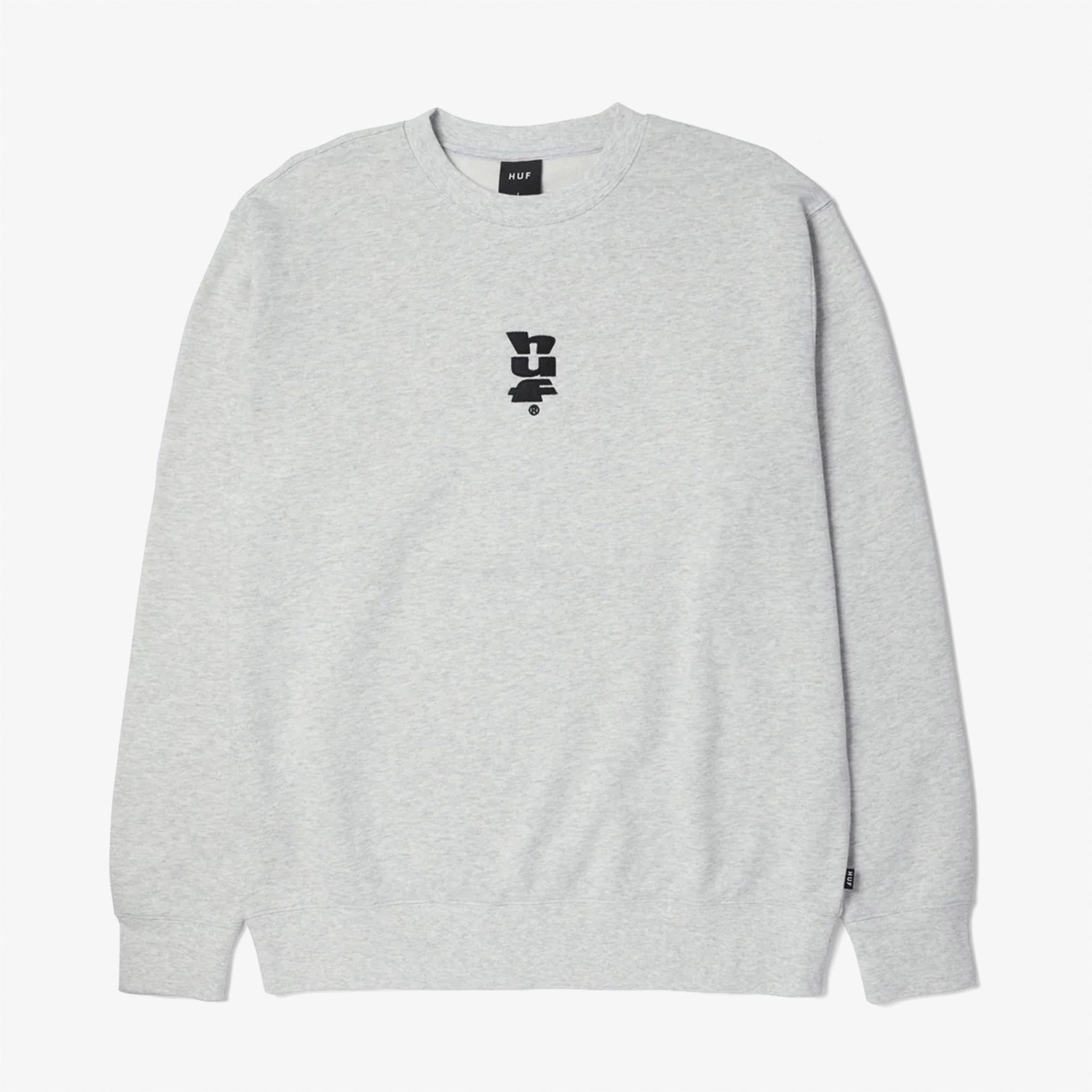 HUF Set Megablast Erkek Gri Sweatshirt