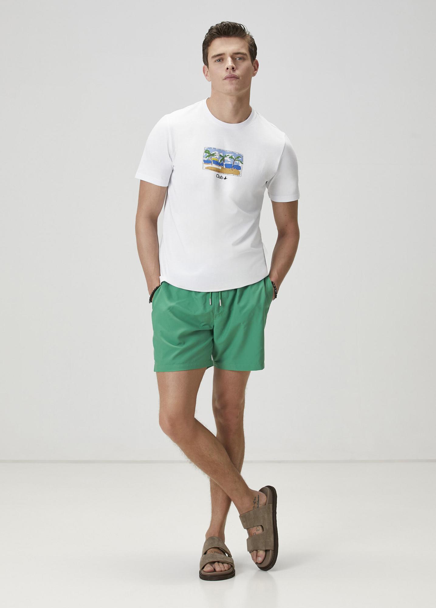 Beymen Club Erkek Yeşil Mayo Şort