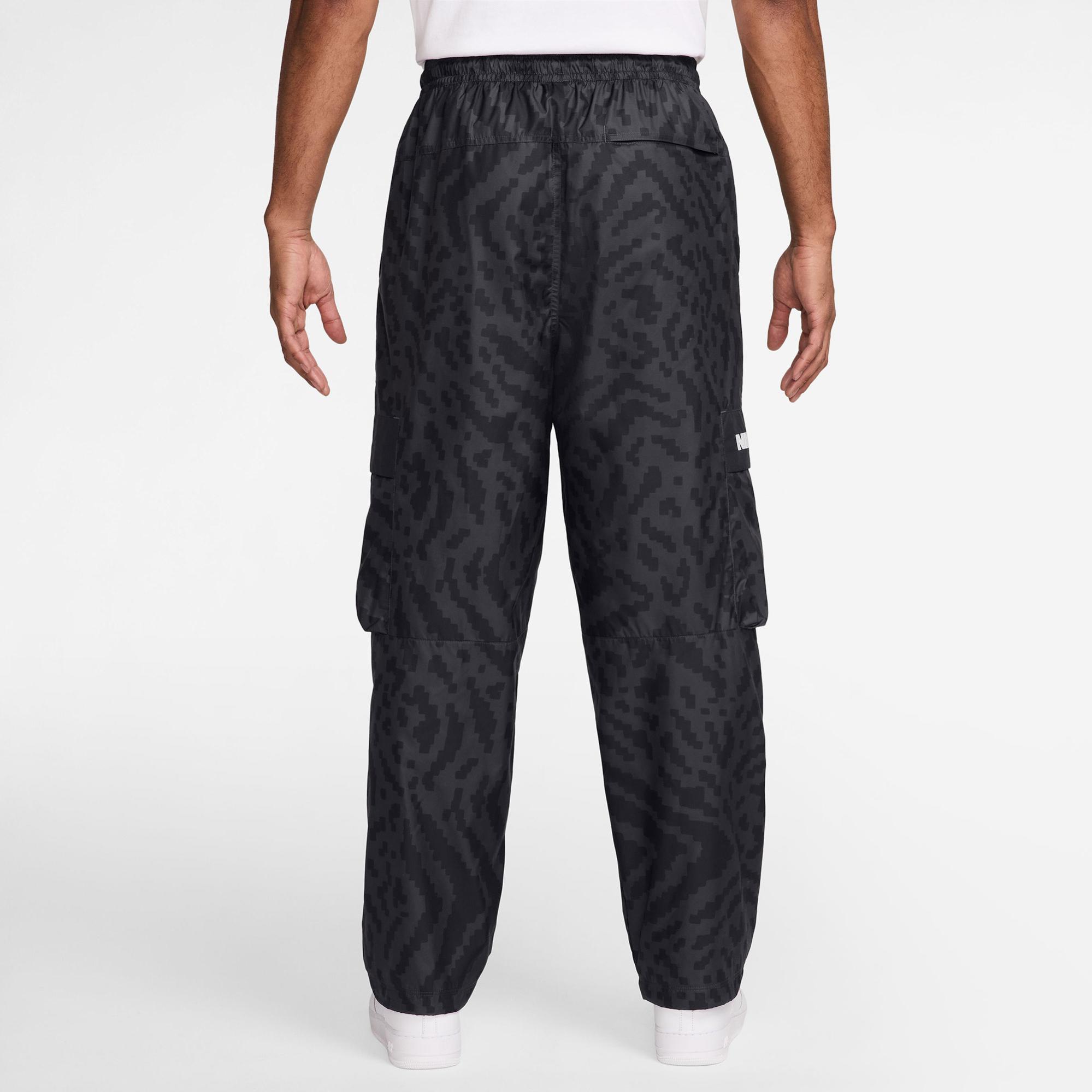 Nike Air Woven Cargo Erkek Siyah Eşofman Altı