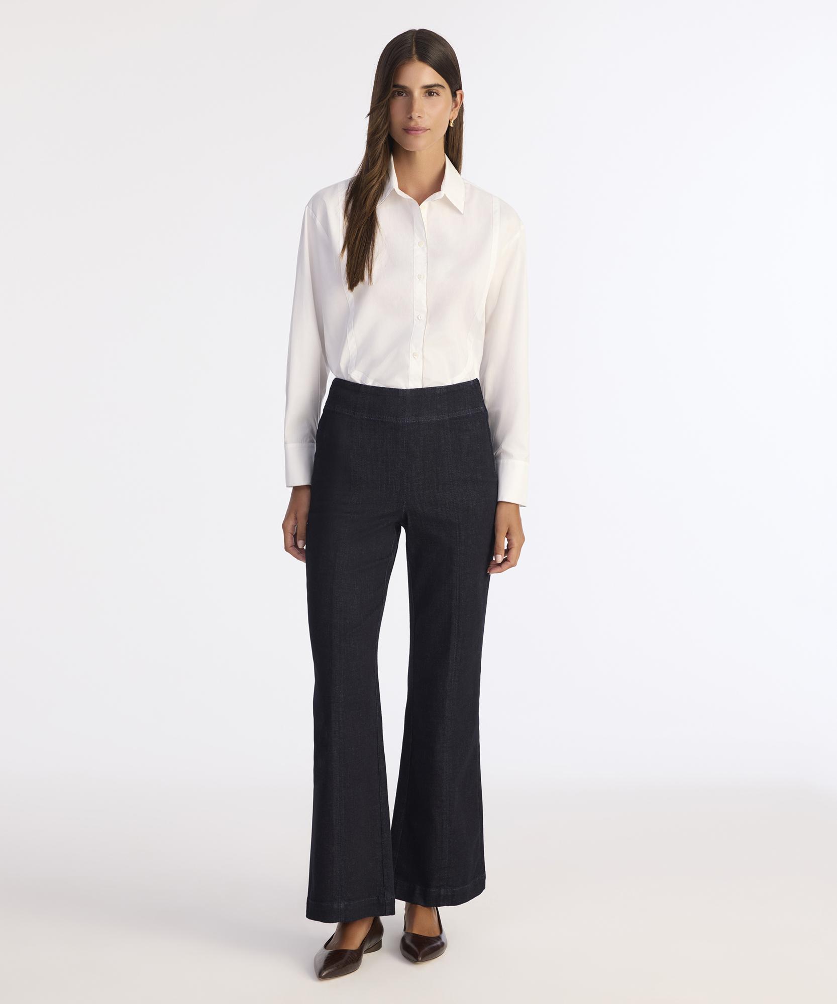 YARGICI Geniş Gömlek Yaka Uzun Kol Gömlek