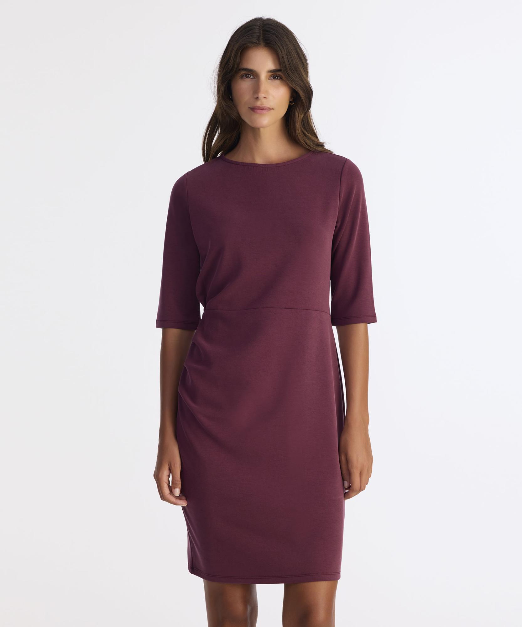 YARGICI Drape Detaylı Kısa Elbise