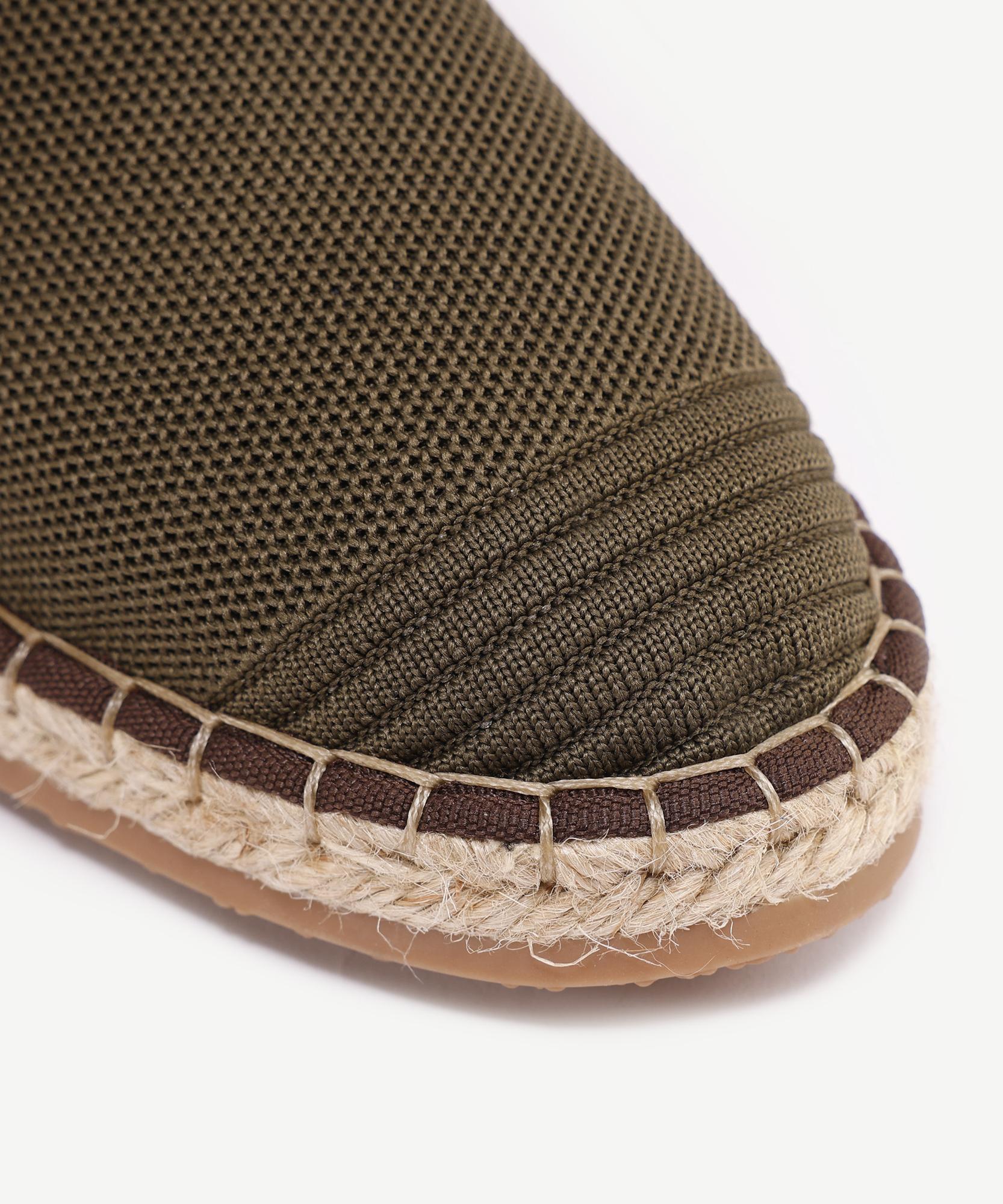 YARGICI Triko Örme Bağlı Espadril