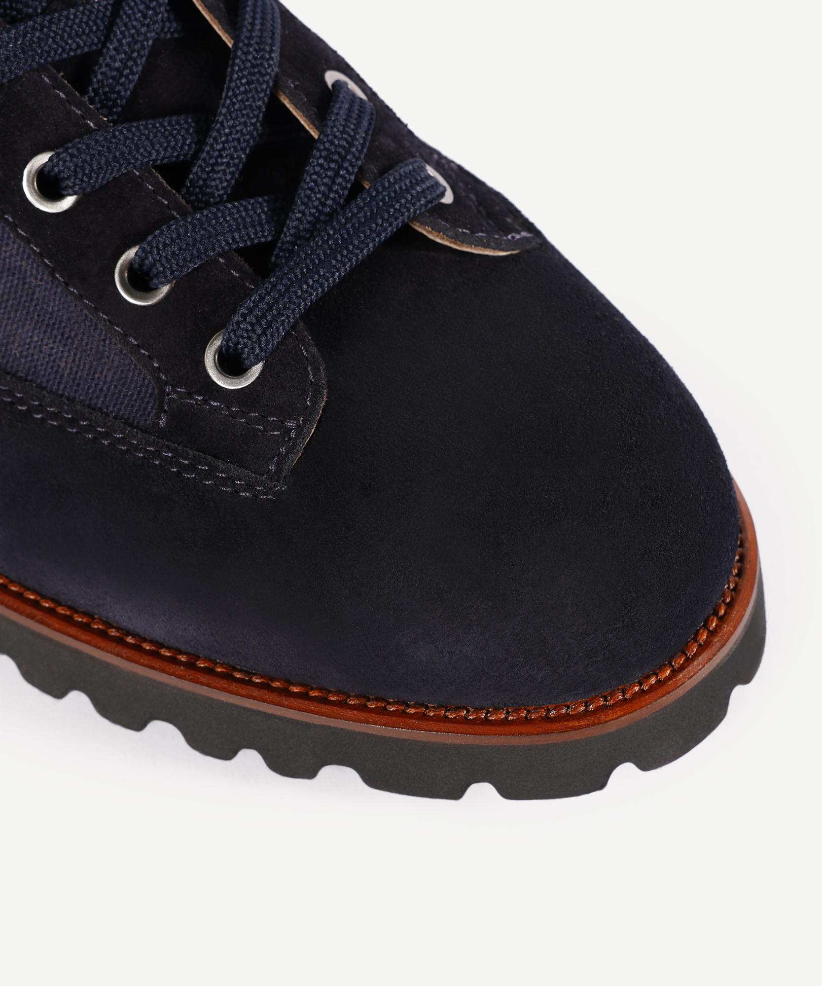 YARGICI Retro Kalın Tabanlı Deri Bot